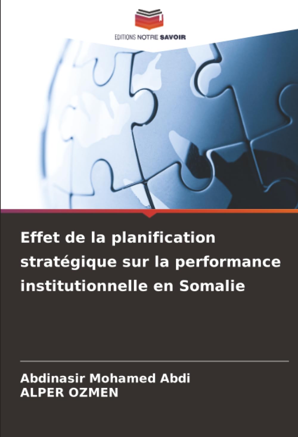 Effet de la planification stratégique sur la performance institutionnelle en Somalie Law