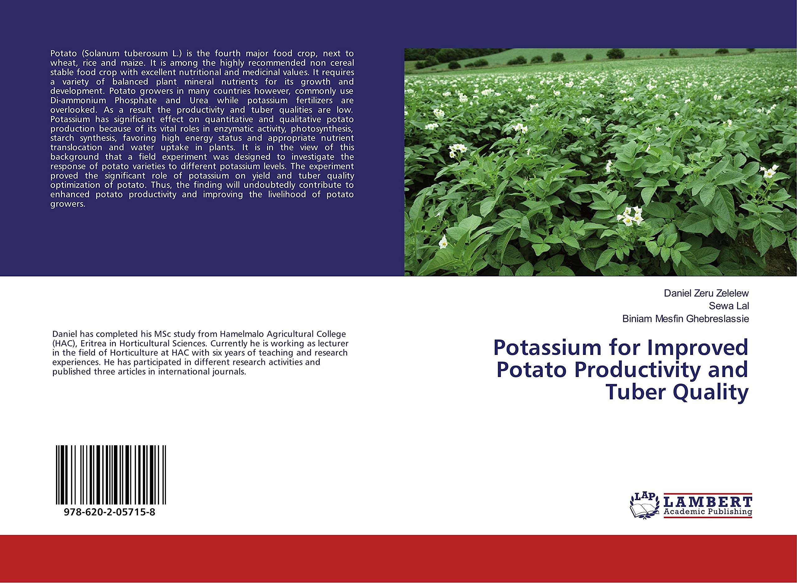 Potassium for Improved Potato Productivity and Tuber Quality book