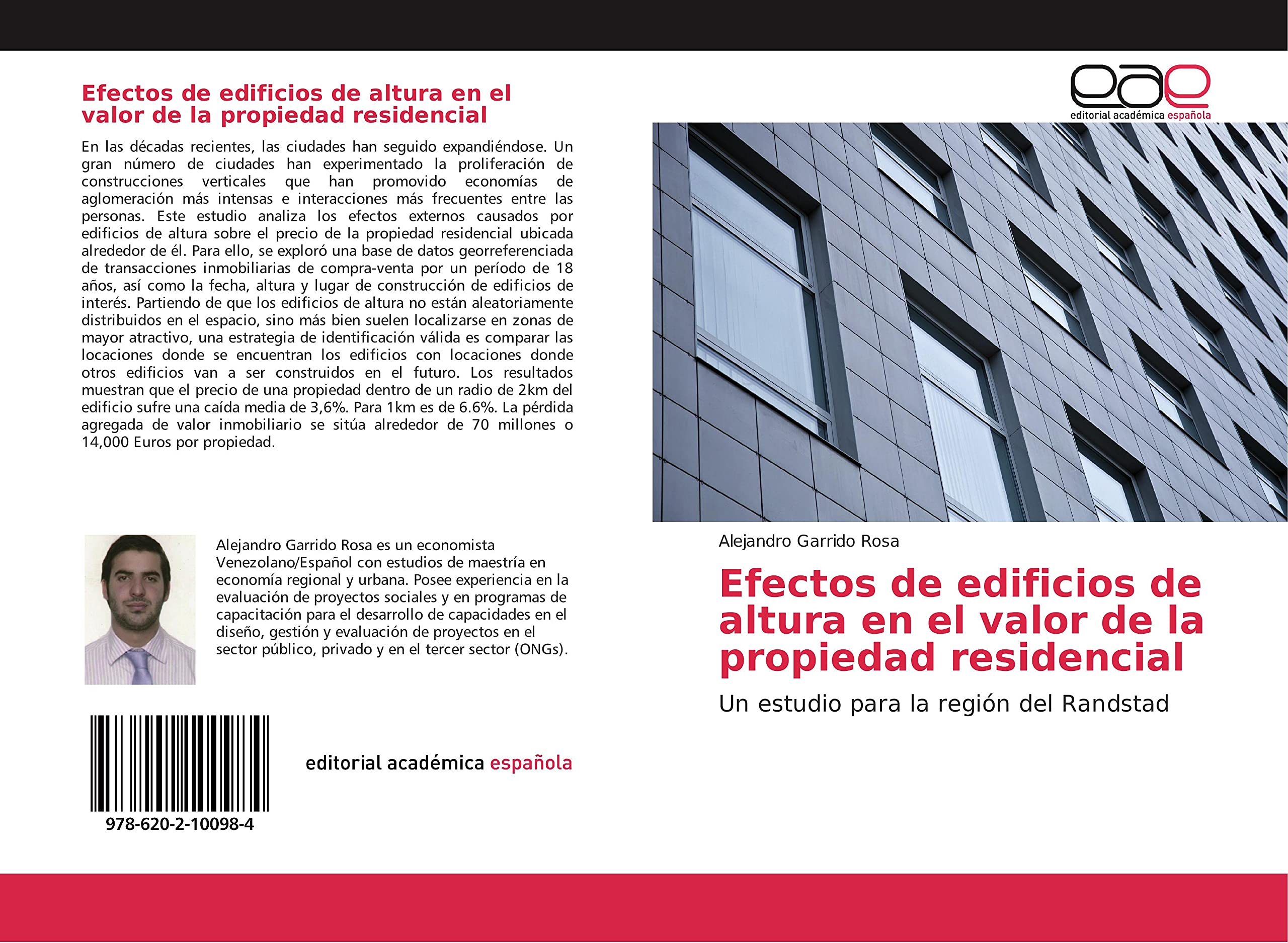 Efectos de edificios de altura en el valor de la propiedad residencial: Un estudio para la región del Randstad book