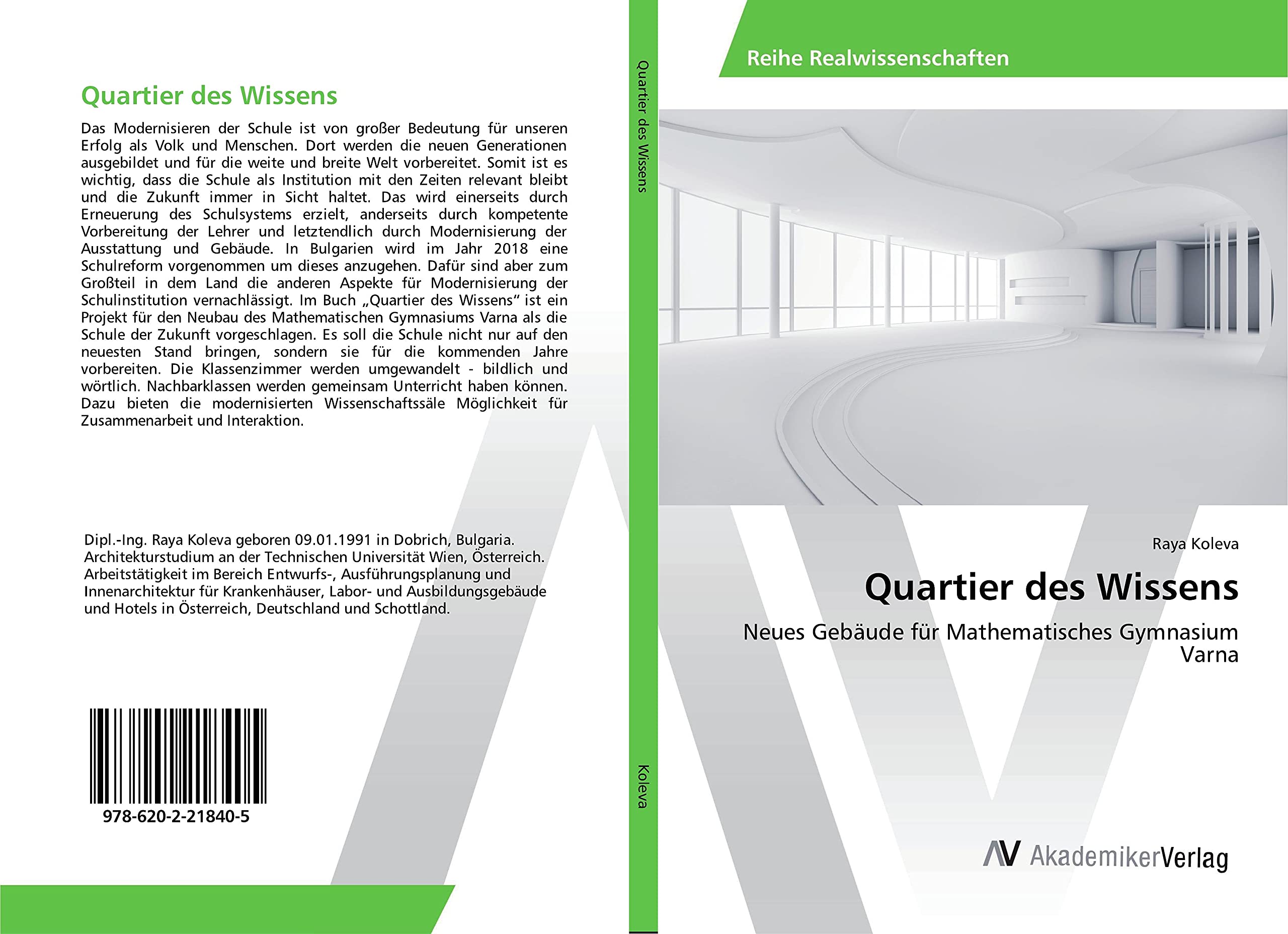 Quartier des Wissens: Neues Gebäude für Mathematisches Gymnasium Varna Geology & Geography