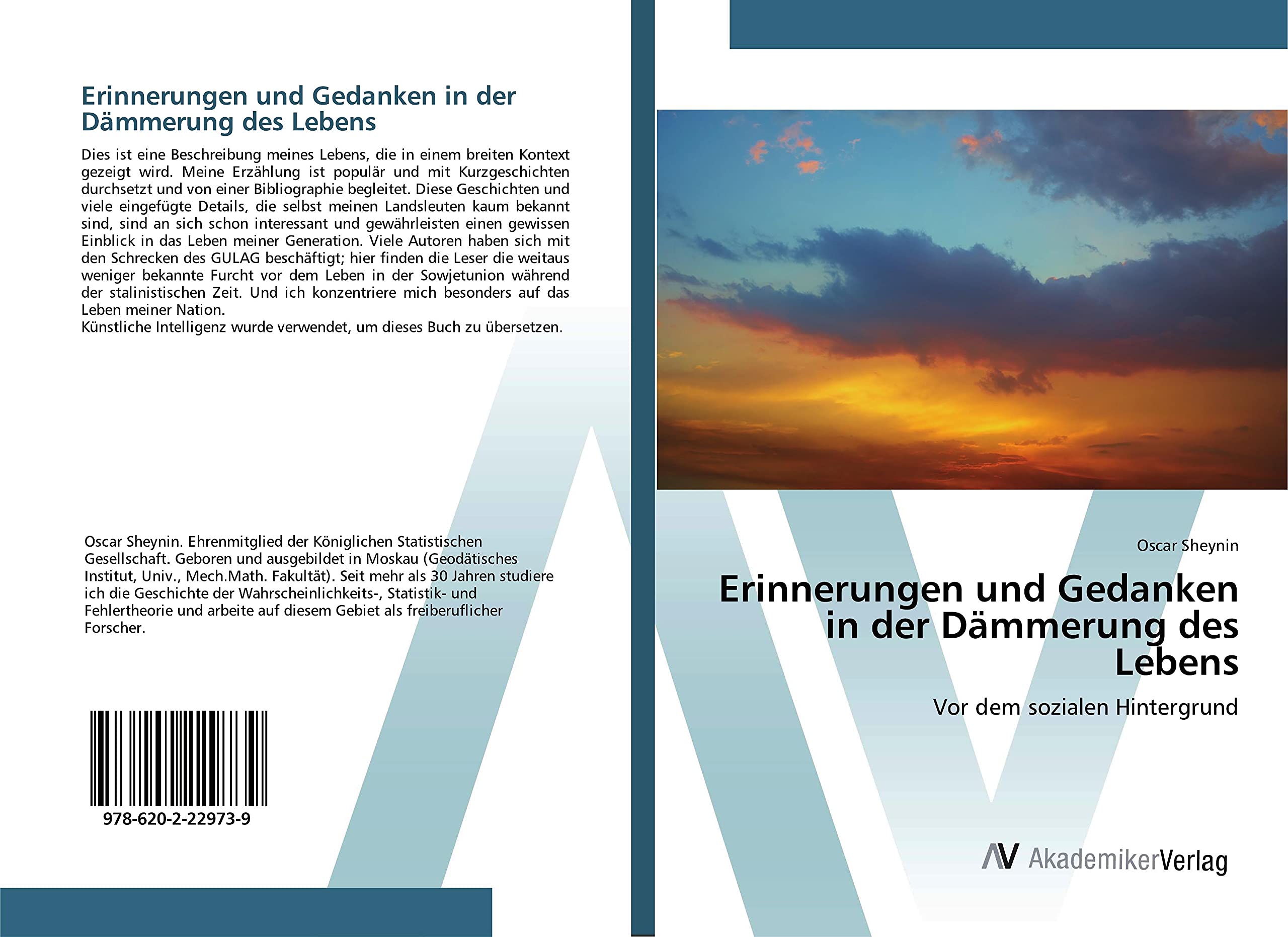 Erinnerungen und Gedanken in der Dämmerung des Lebens: Vor dem sozialen Hintergrund Law