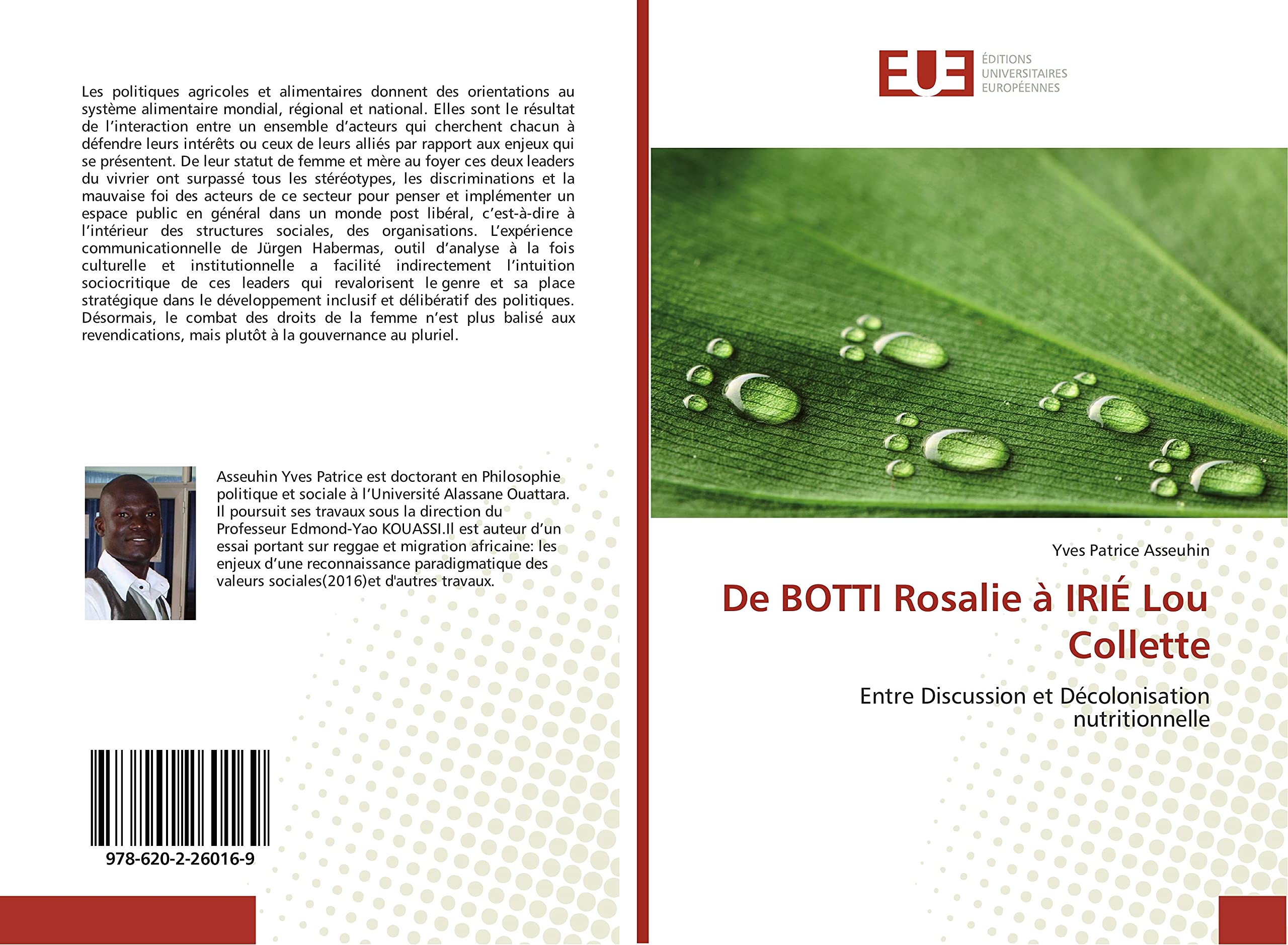 De BOTTI Rosalie à IRIÉ Lou Collette: Entre Discussion et Décolonisation nutritionnelle book