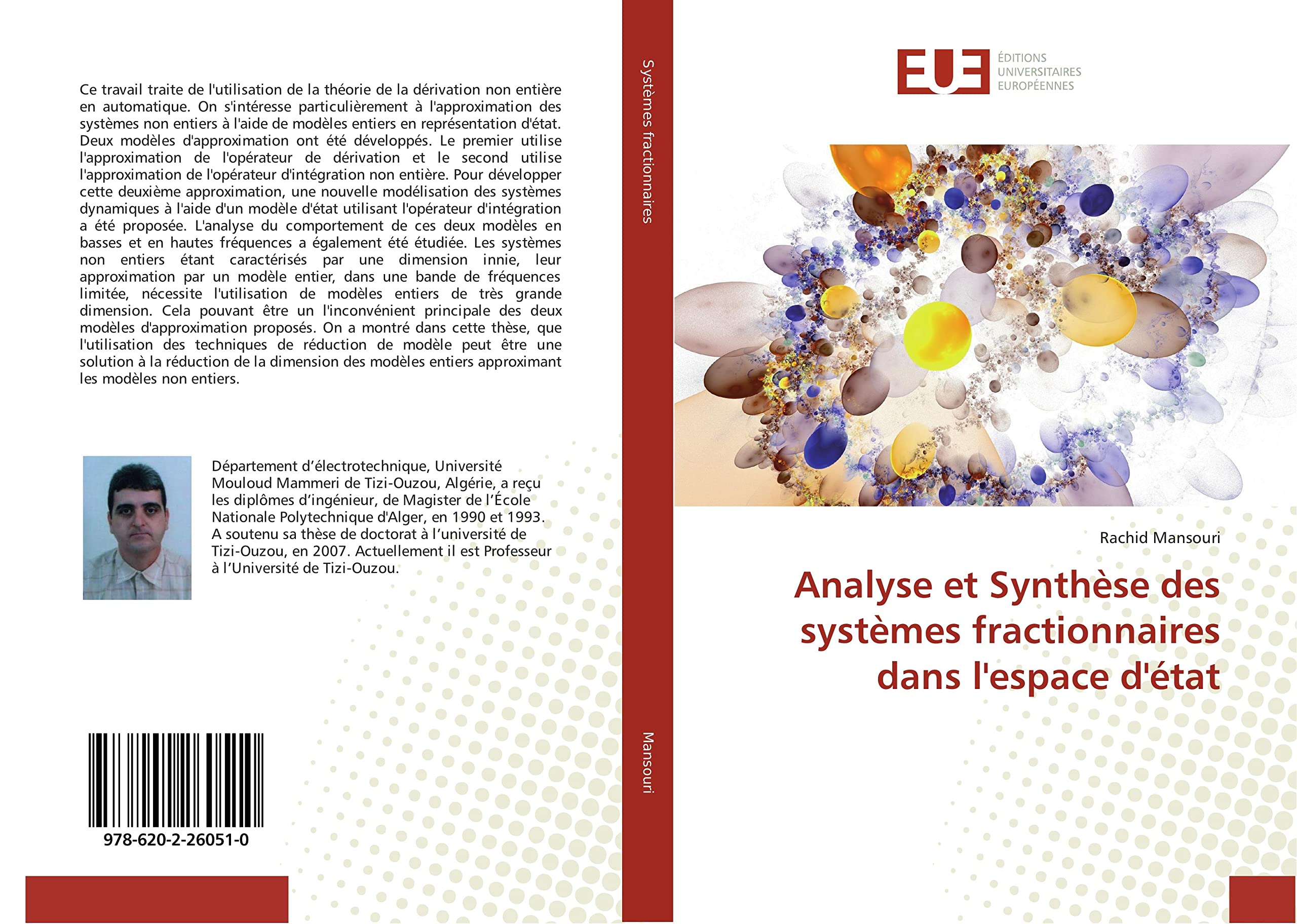 Analyse et Synthèse des systèmes fractionnaires dans l'espace d'état book