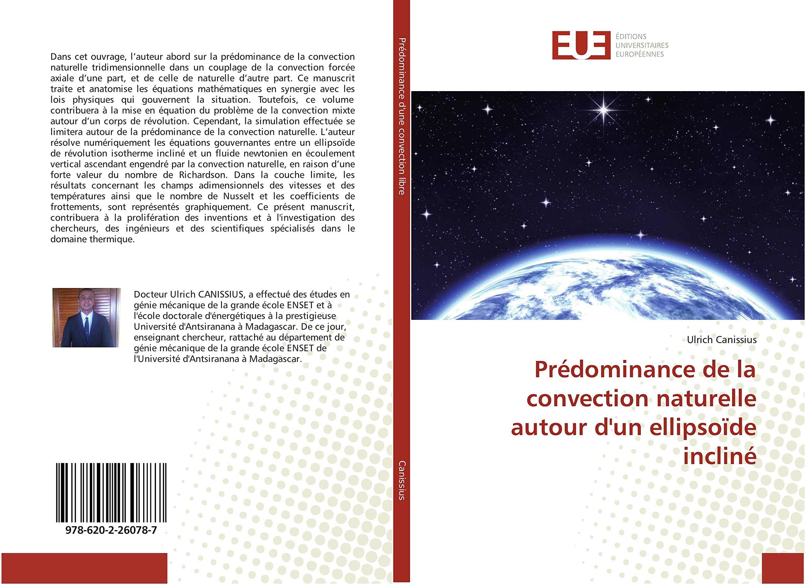 Prédominance de la convection naturelle autour d'un ellipsoïde incliné book