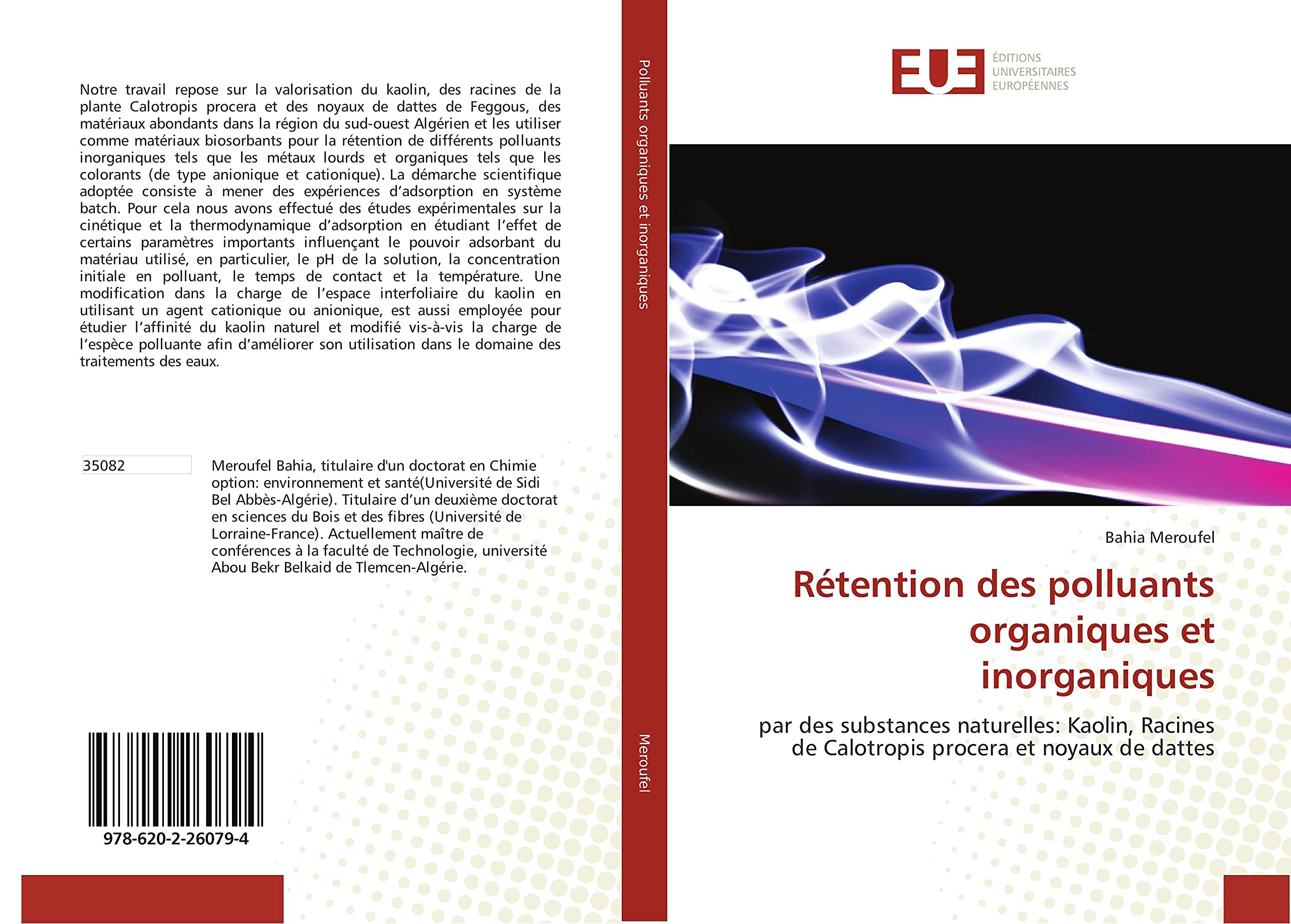 Rétention des polluants organiques et inorganiques book