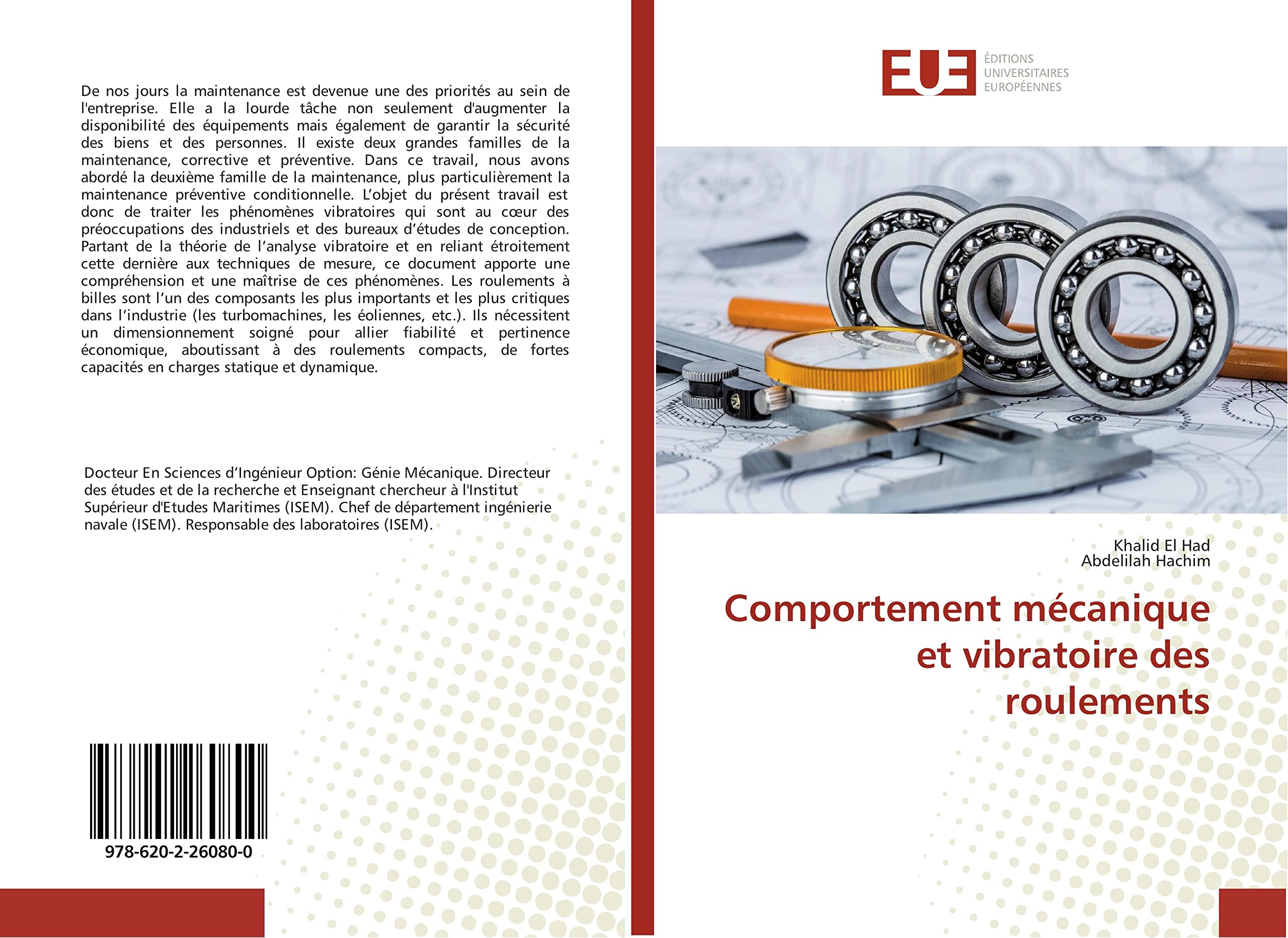 Comportement mécanique et vibratoire des roulements book