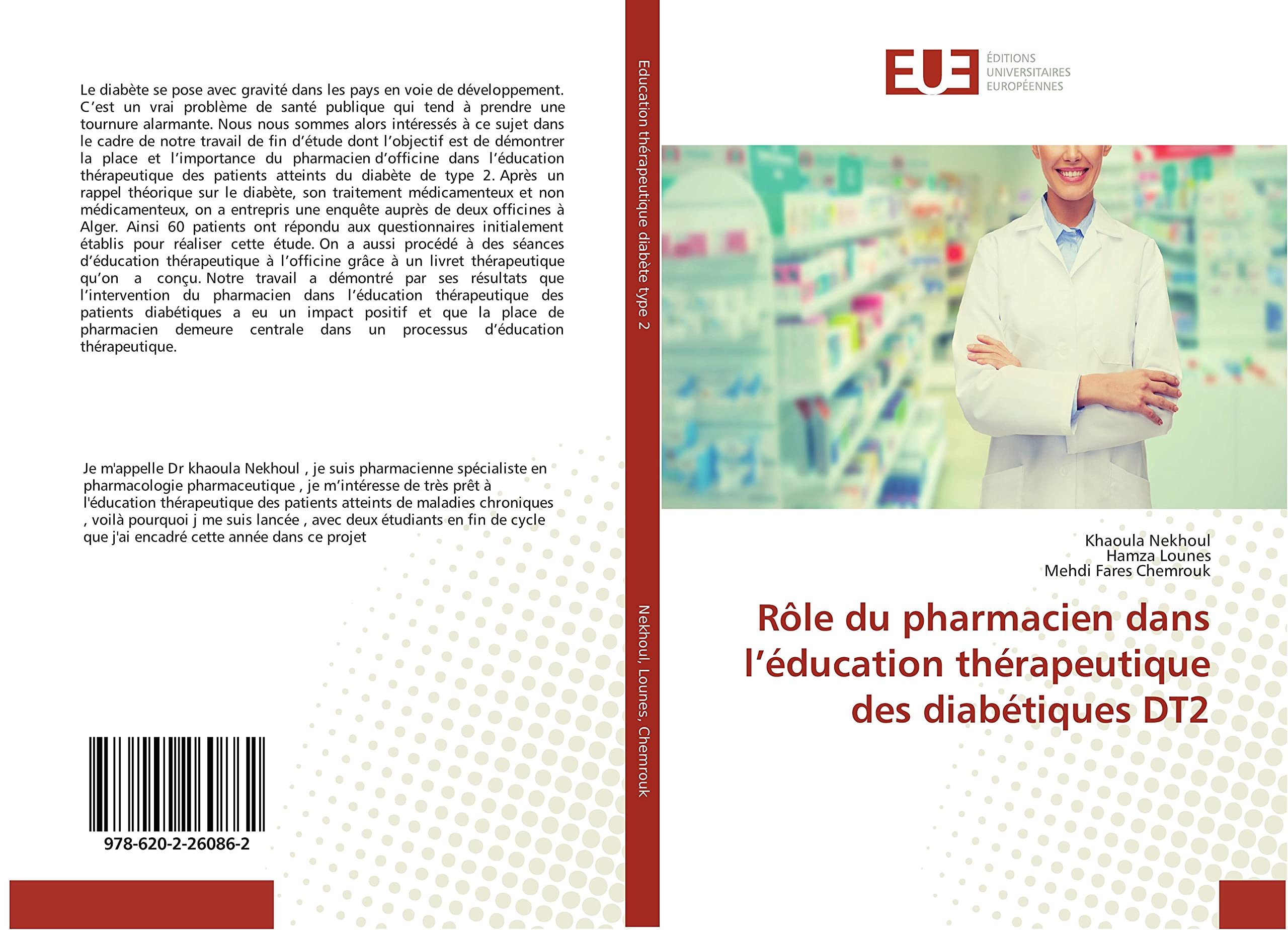 Rôle du pharmacien dans l’éducation thérapeutique des diabétiques DT2 book