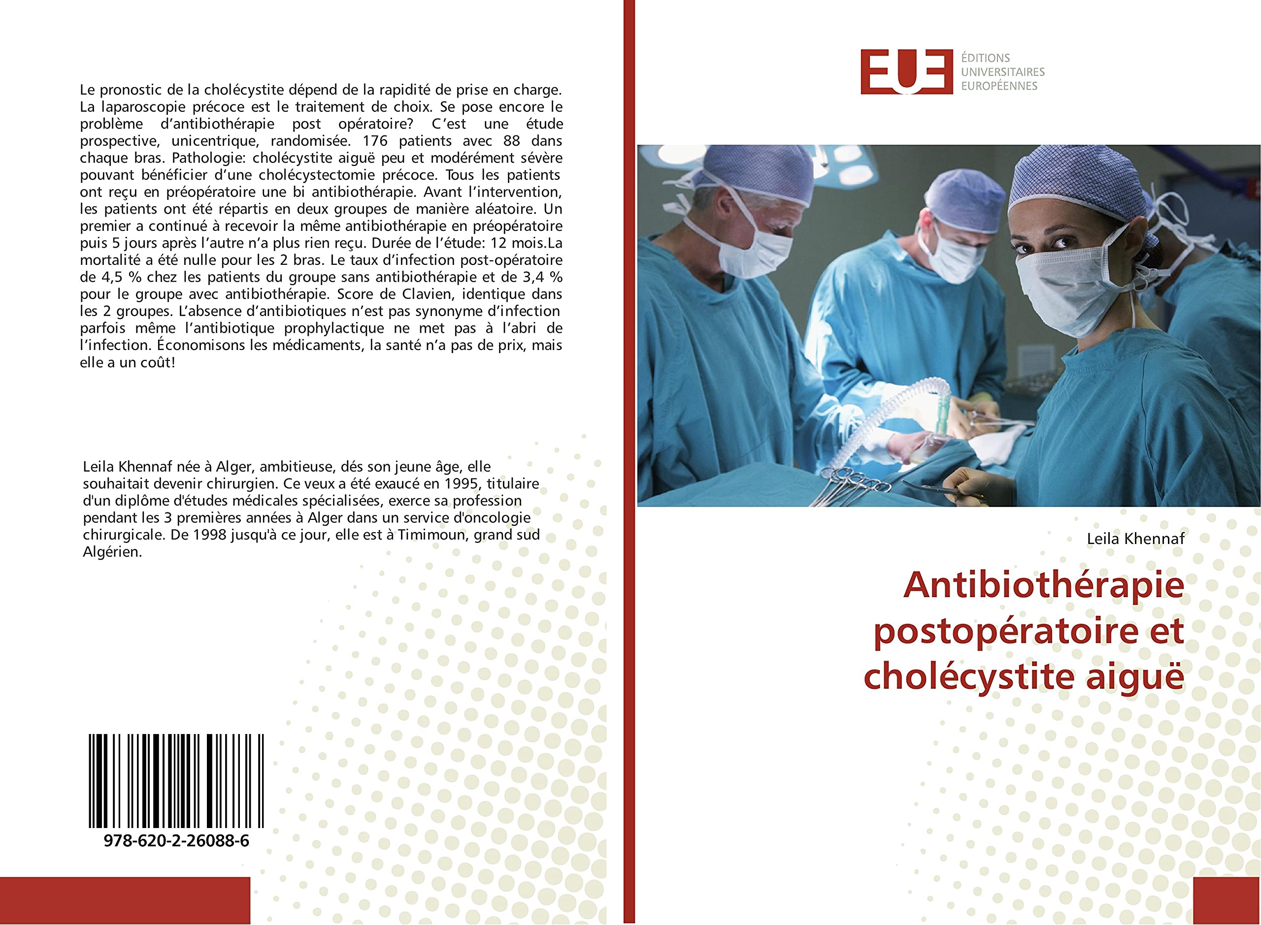 Antibiothérapie postopératoire et cholécystite aiguë book