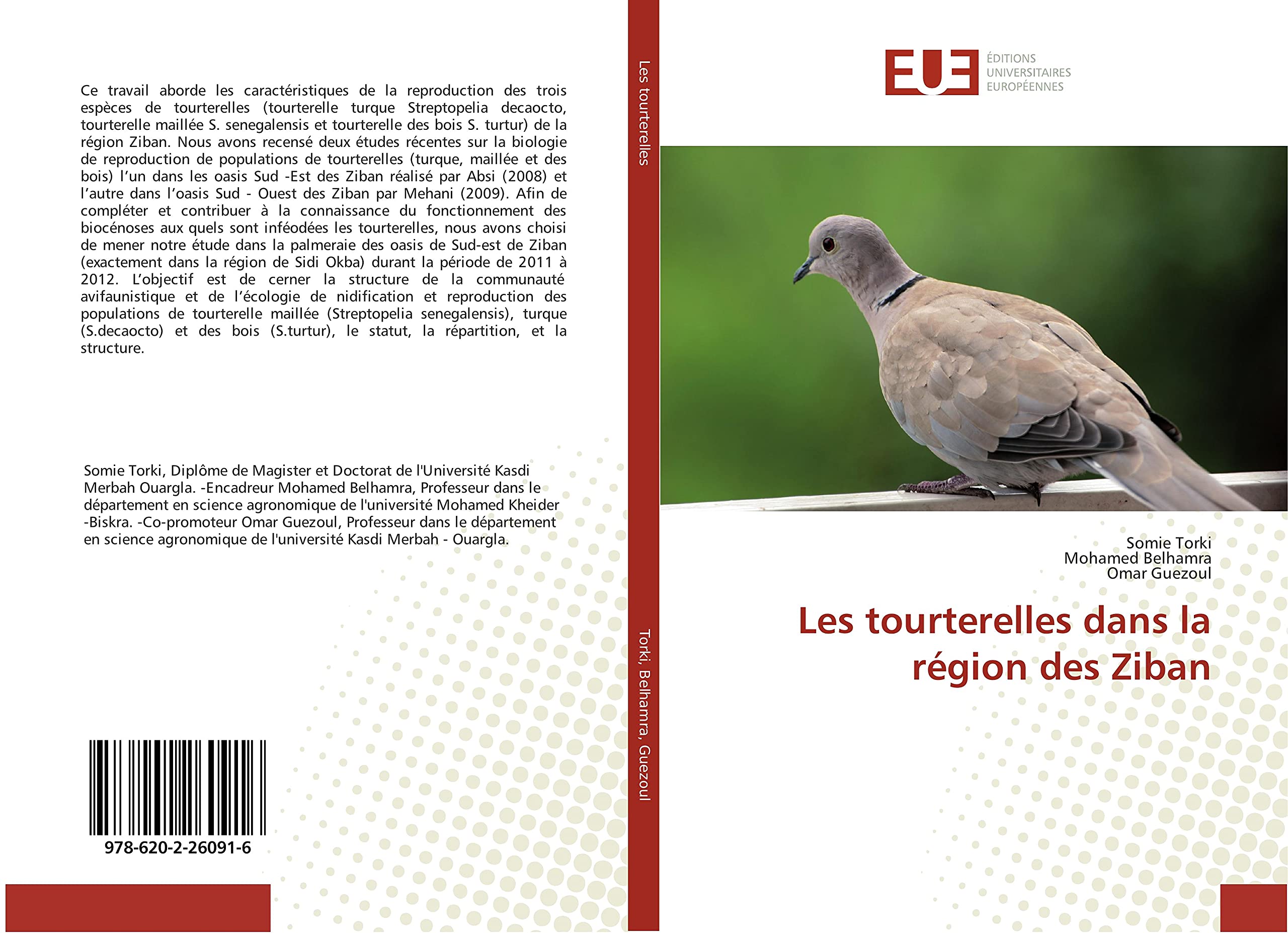 Les tourterelles dans la région des Ziban book