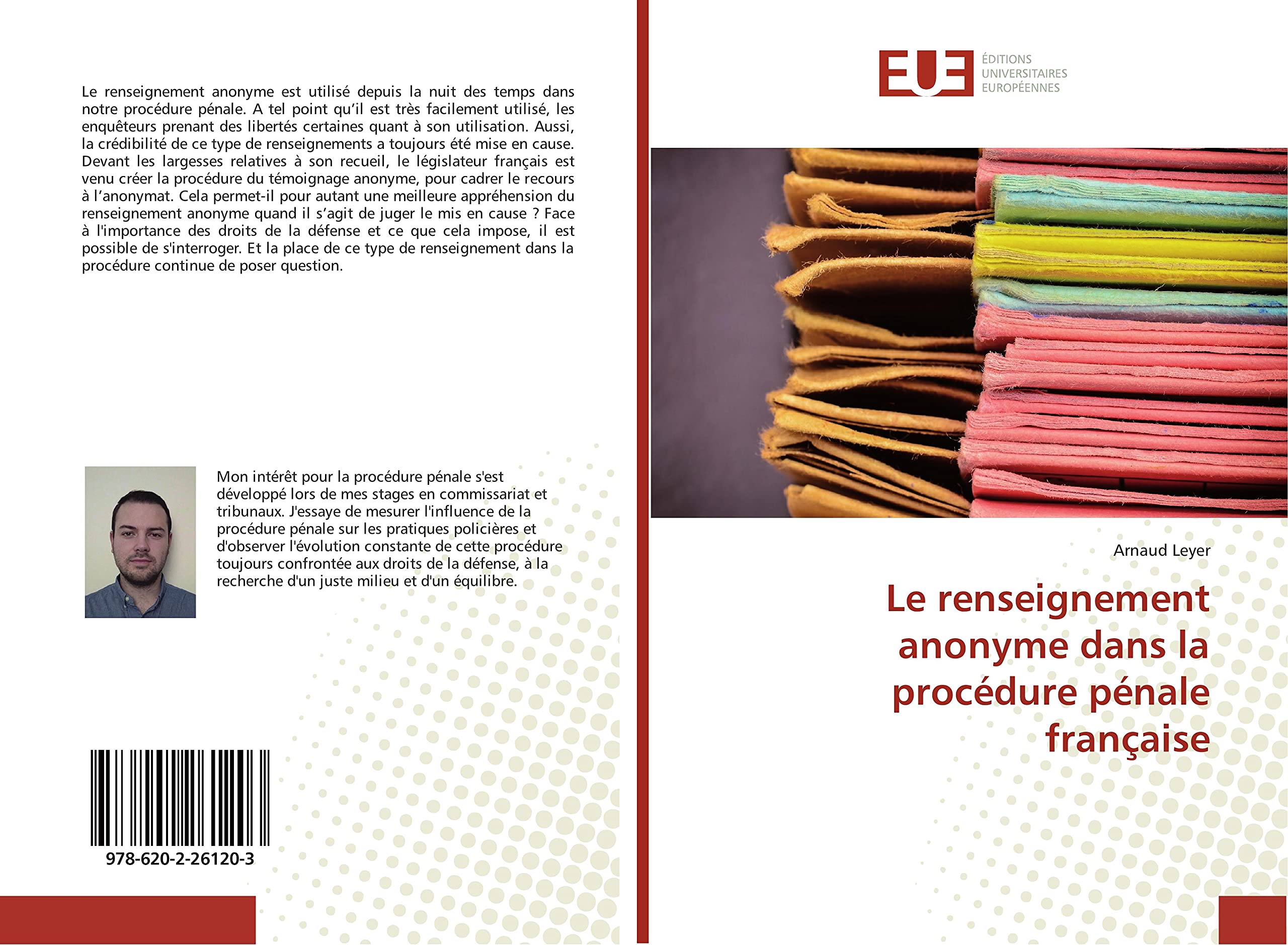 Le renseignement anonyme dans la procédure pénale française book
