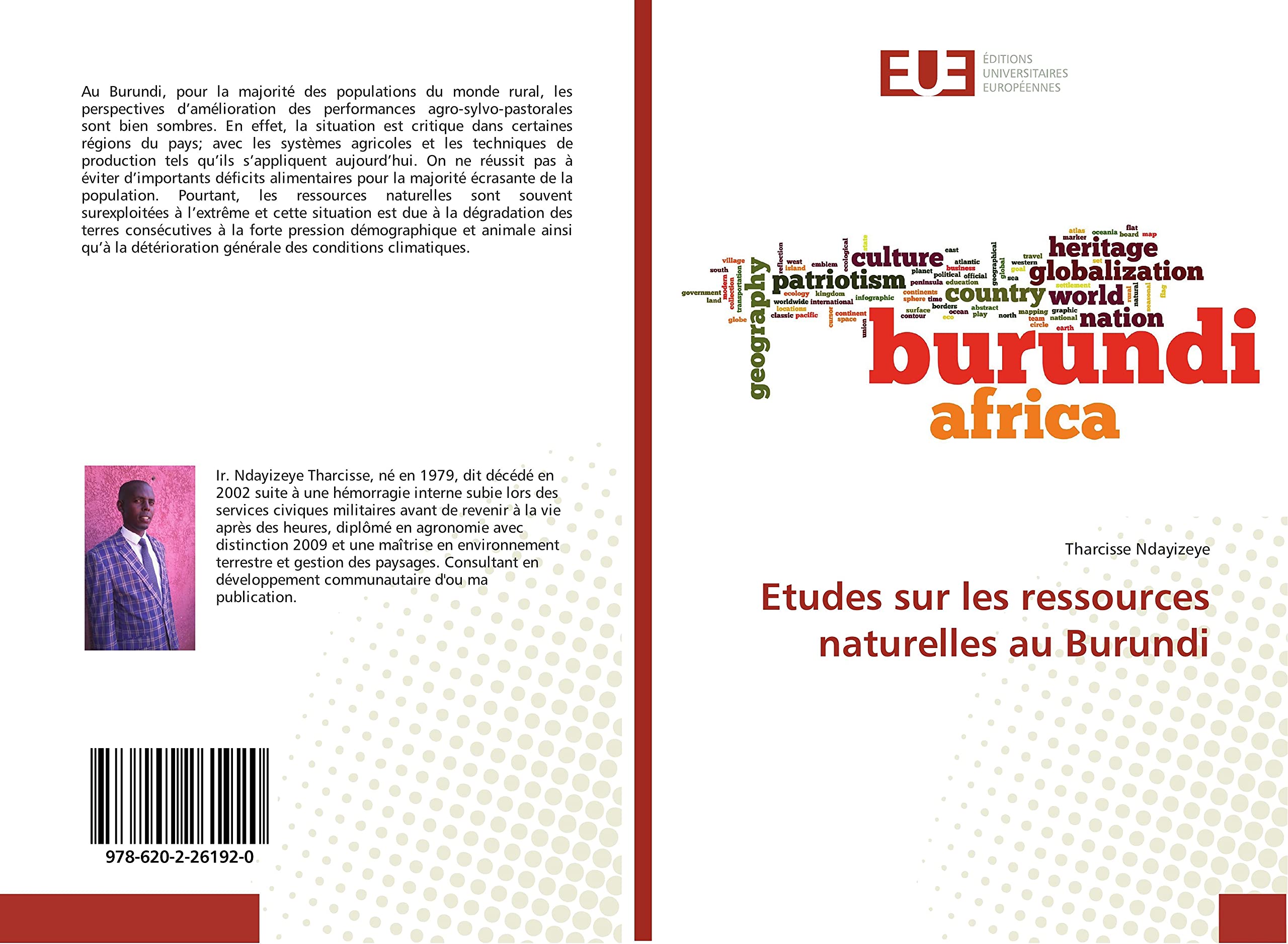 Etudes sur les ressources naturelles au Burundi book