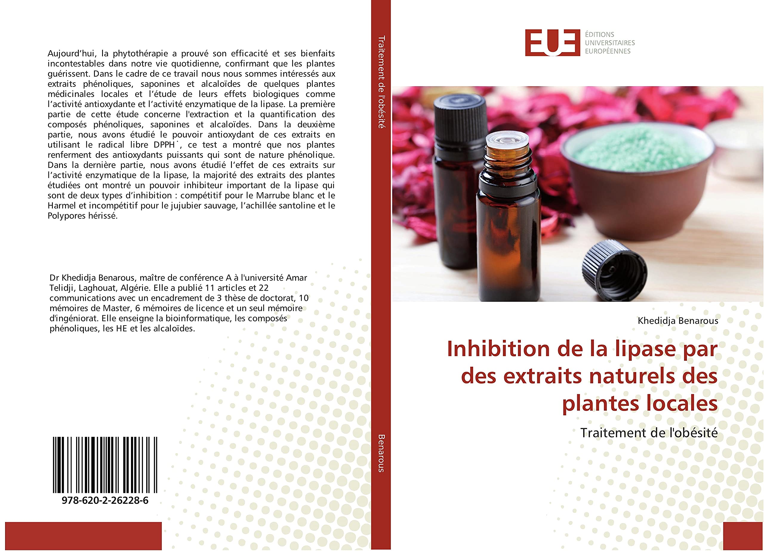 Inhibition de la lipase par des extraits naturels des plantes locales: Traitement de l'obésité book