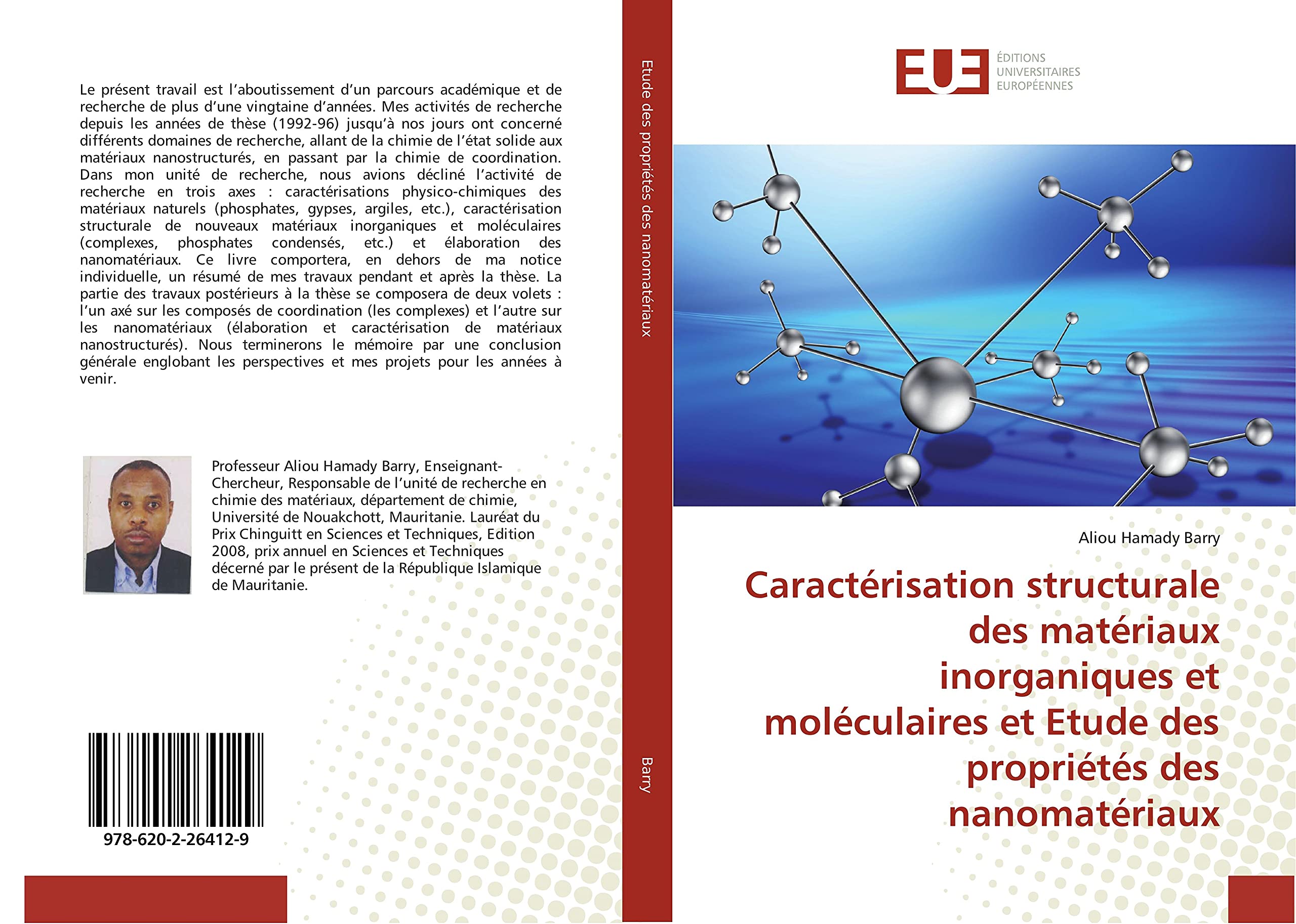 Caractérisation structurale des matériaux inorganiques et moléculaires et Etude des propriétés des nanomatériaux book