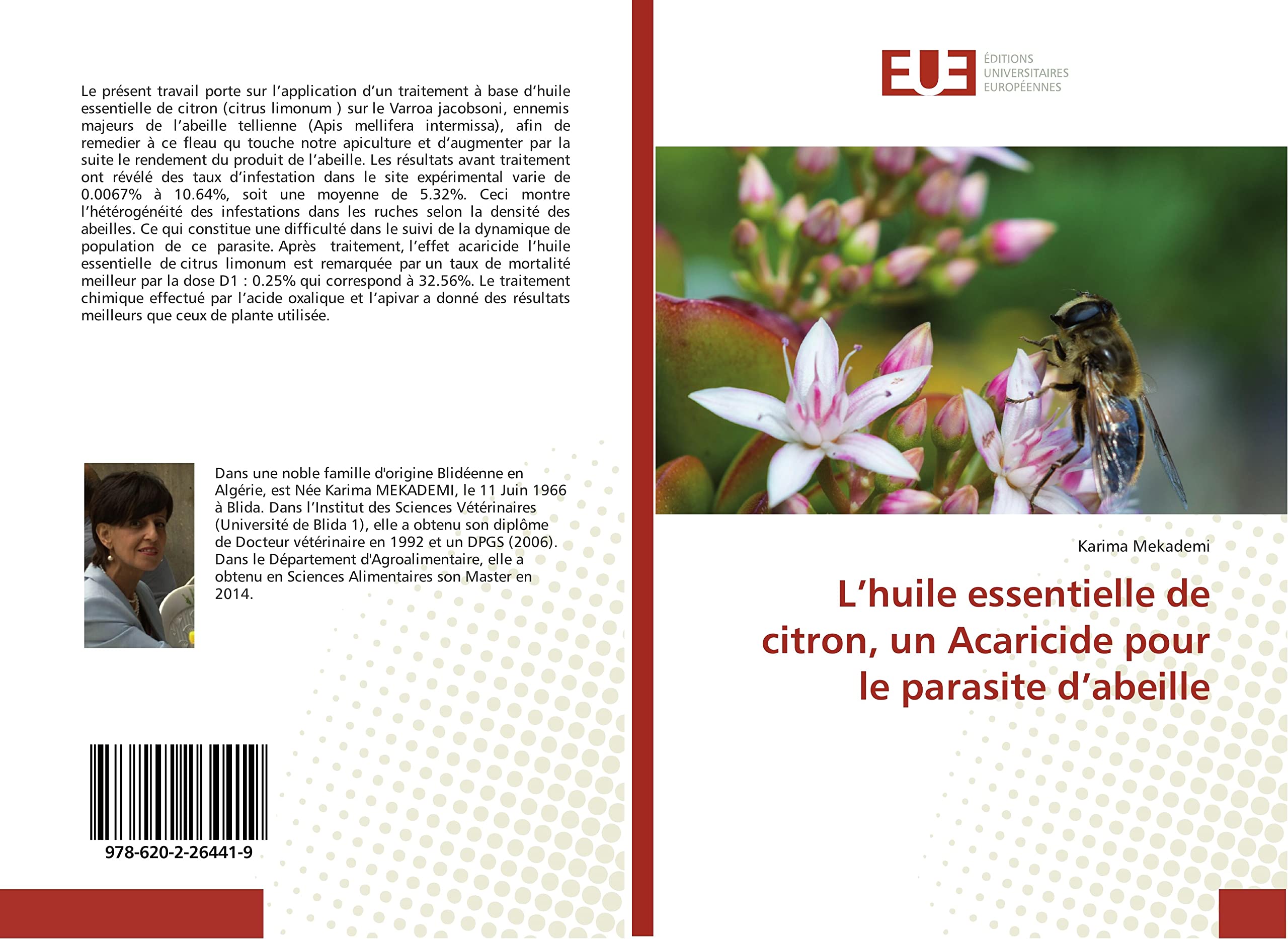 L’huile essentielle de citron, un Acaricide pour le parasite d’abeille book
