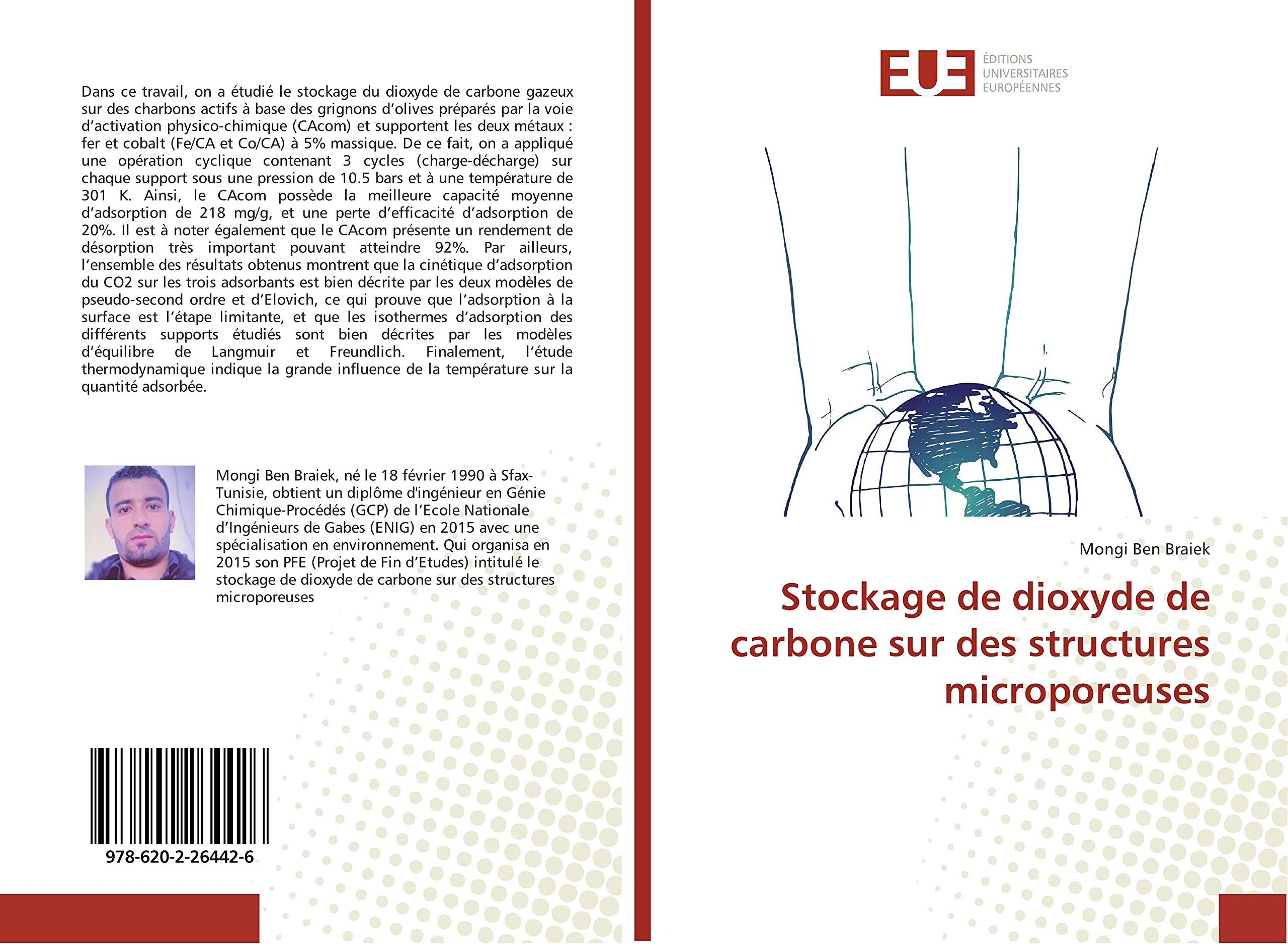 Stockage de dioxyde de carbone sur des structures microporeuses book