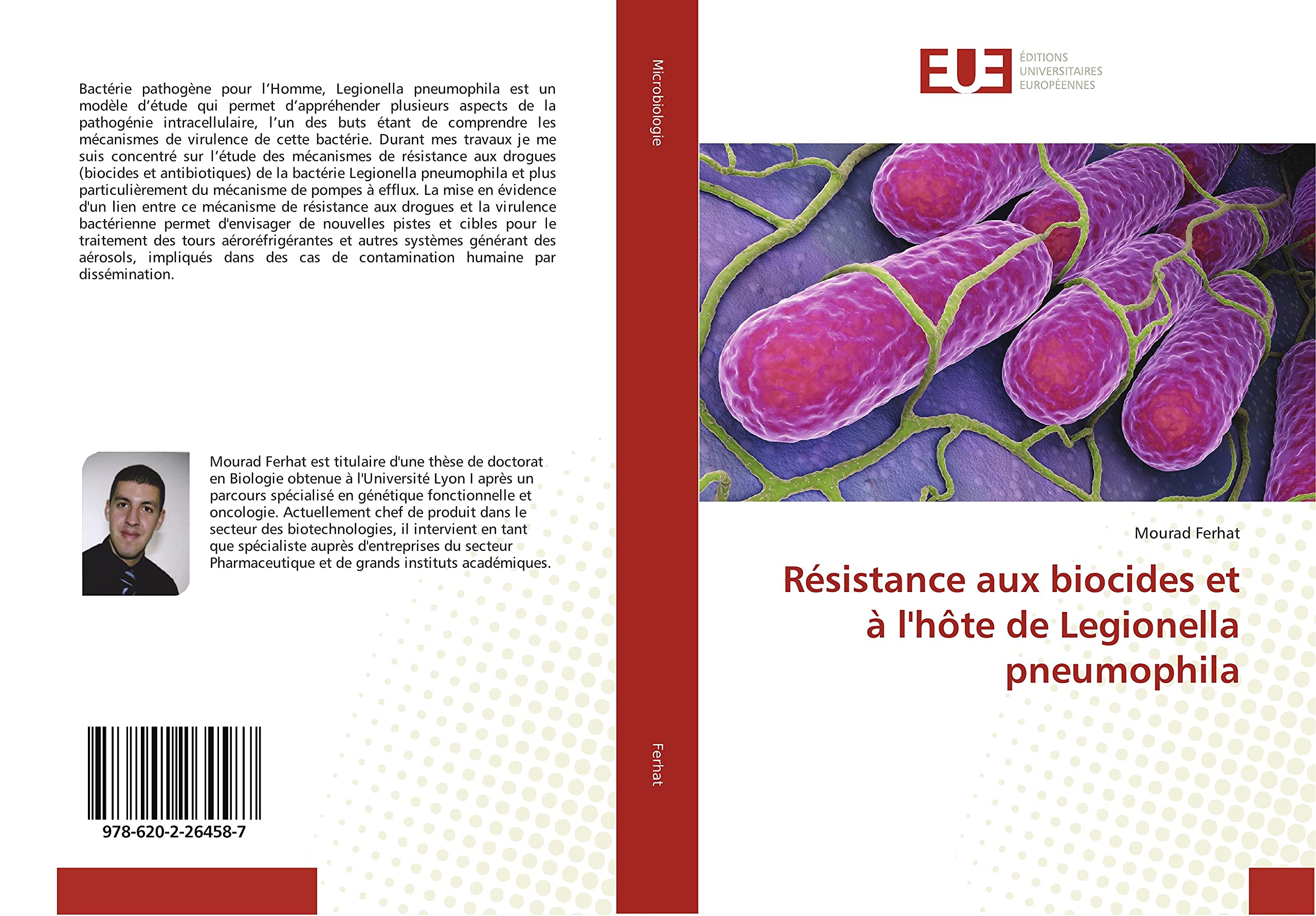 Résistance aux biocides et à l'hôte de Legionella pneumophila book