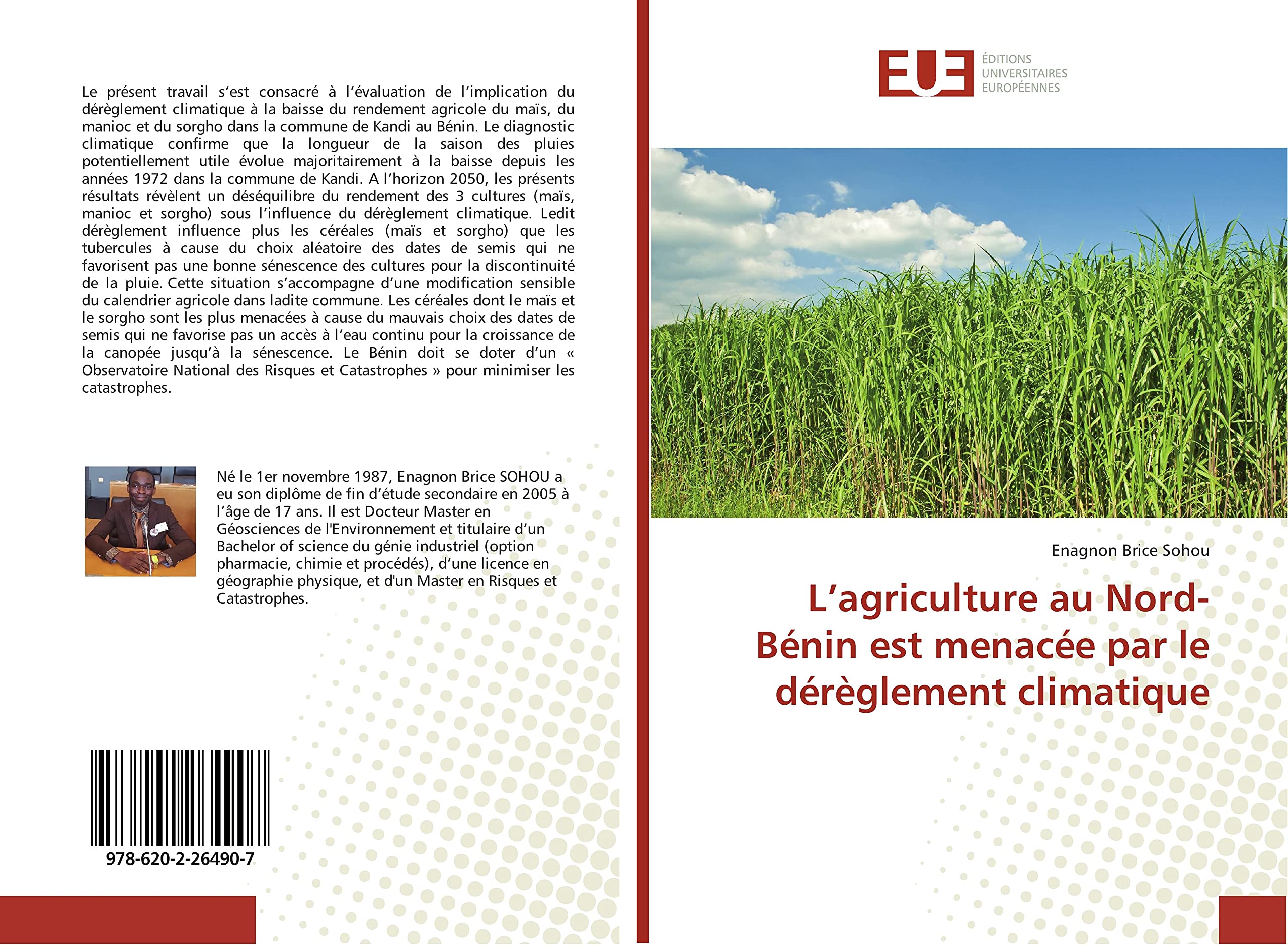L'agriculture au Nord-Bénin est menacée par le dérèglement climatique book