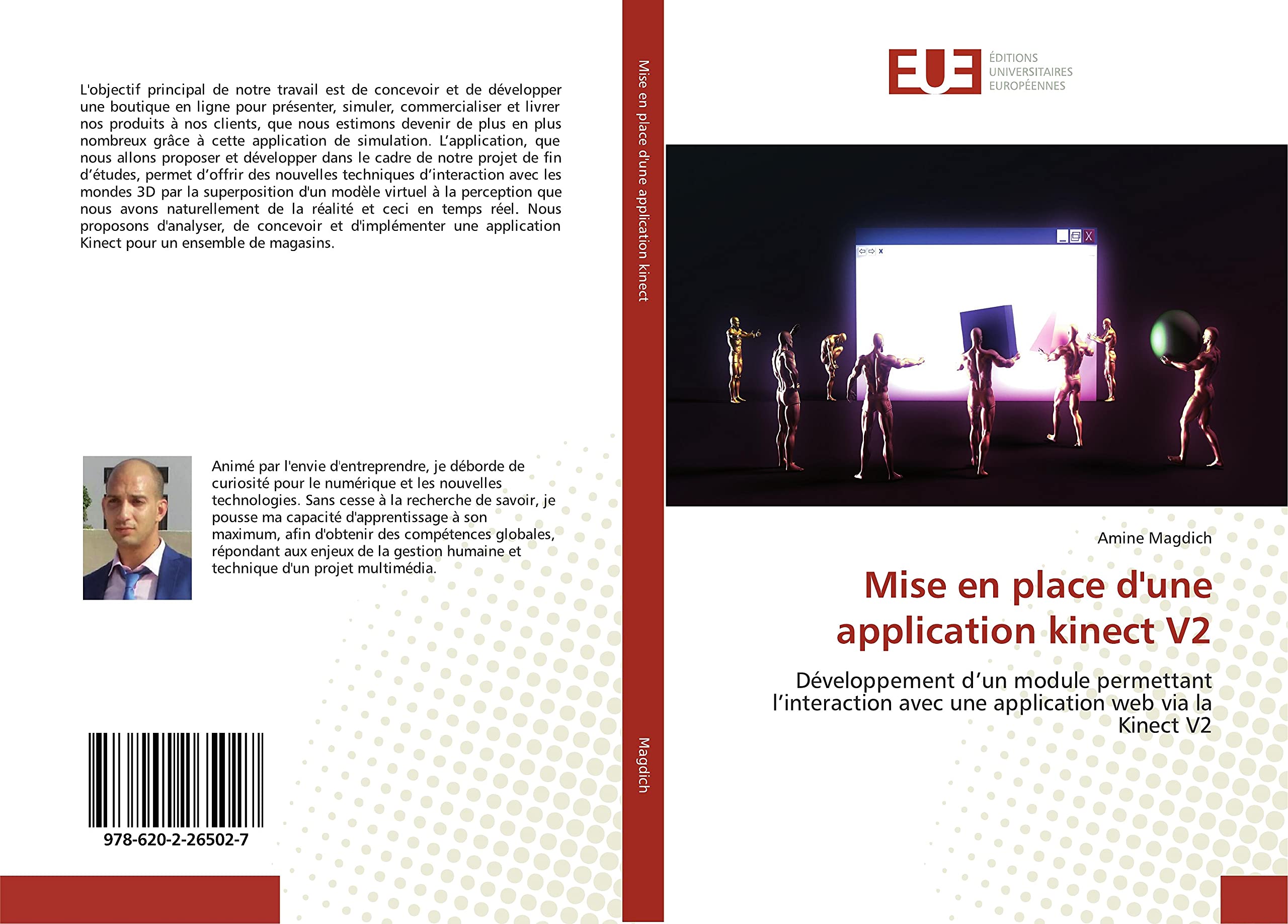 Mise en place d'une application kinect V2: Développement d’un module permettant l’interaction avec une application web via la Kinect V2 book