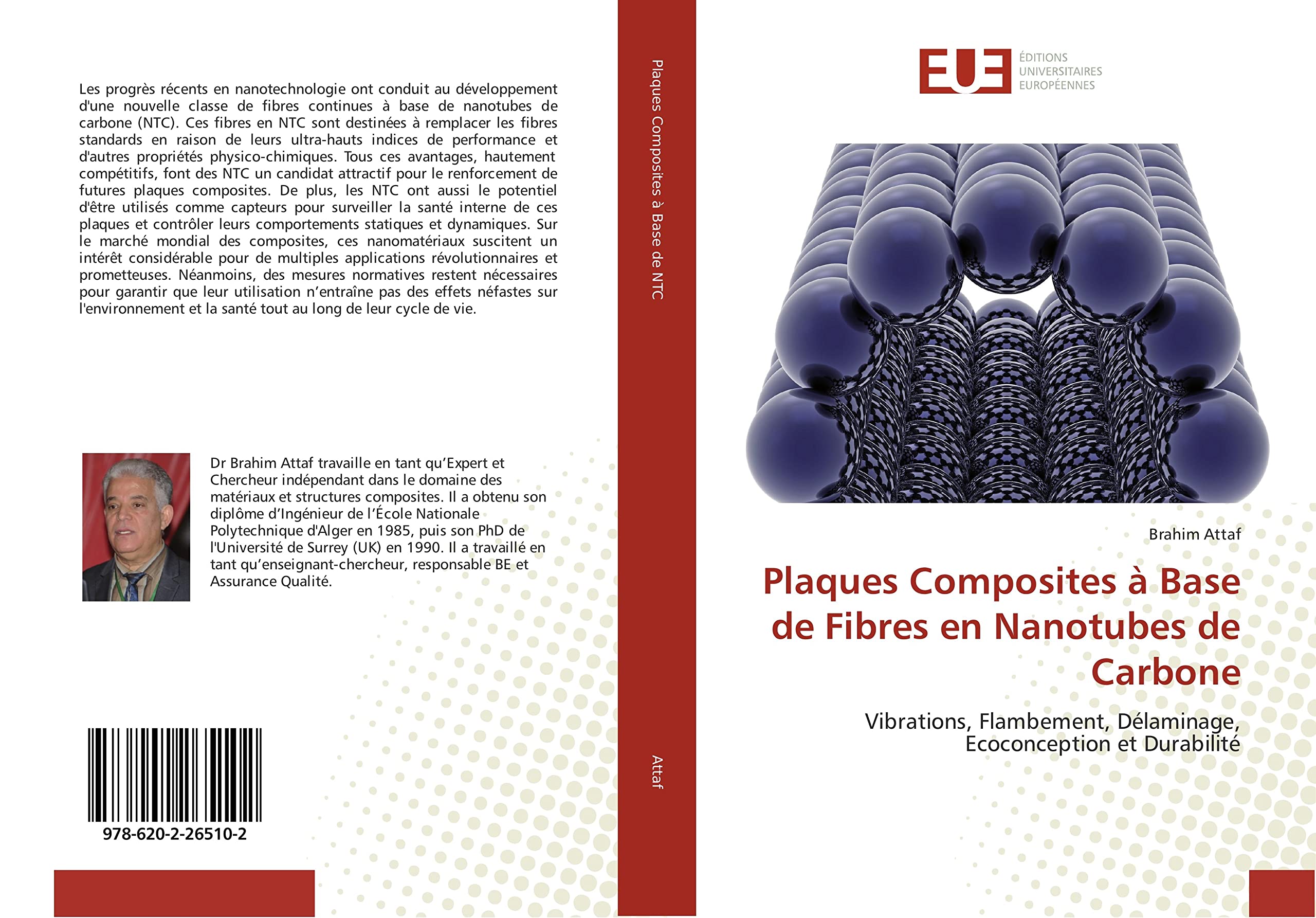 Plaques Composites à Base de Fibres en Nanotubes de Carbone: Vibrations, Flambement, Délaminage, Ecoconception et Durabilité book