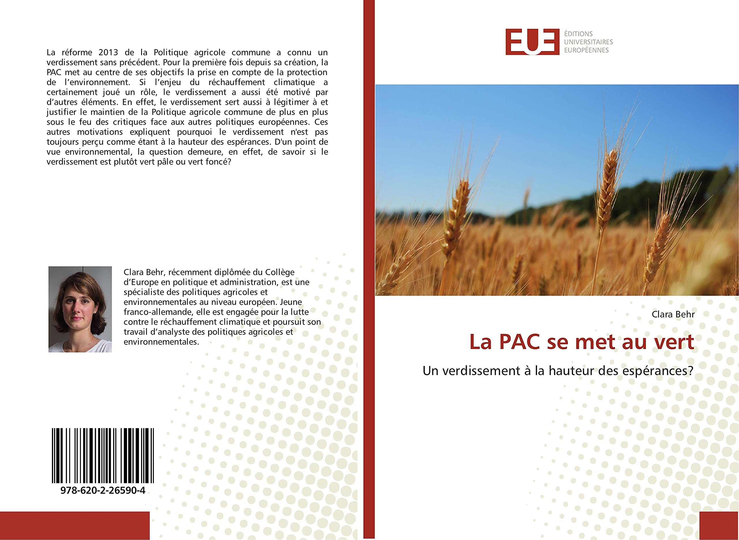 La PAC se met au vert: Un verdissement A la hauteur des esperances? book