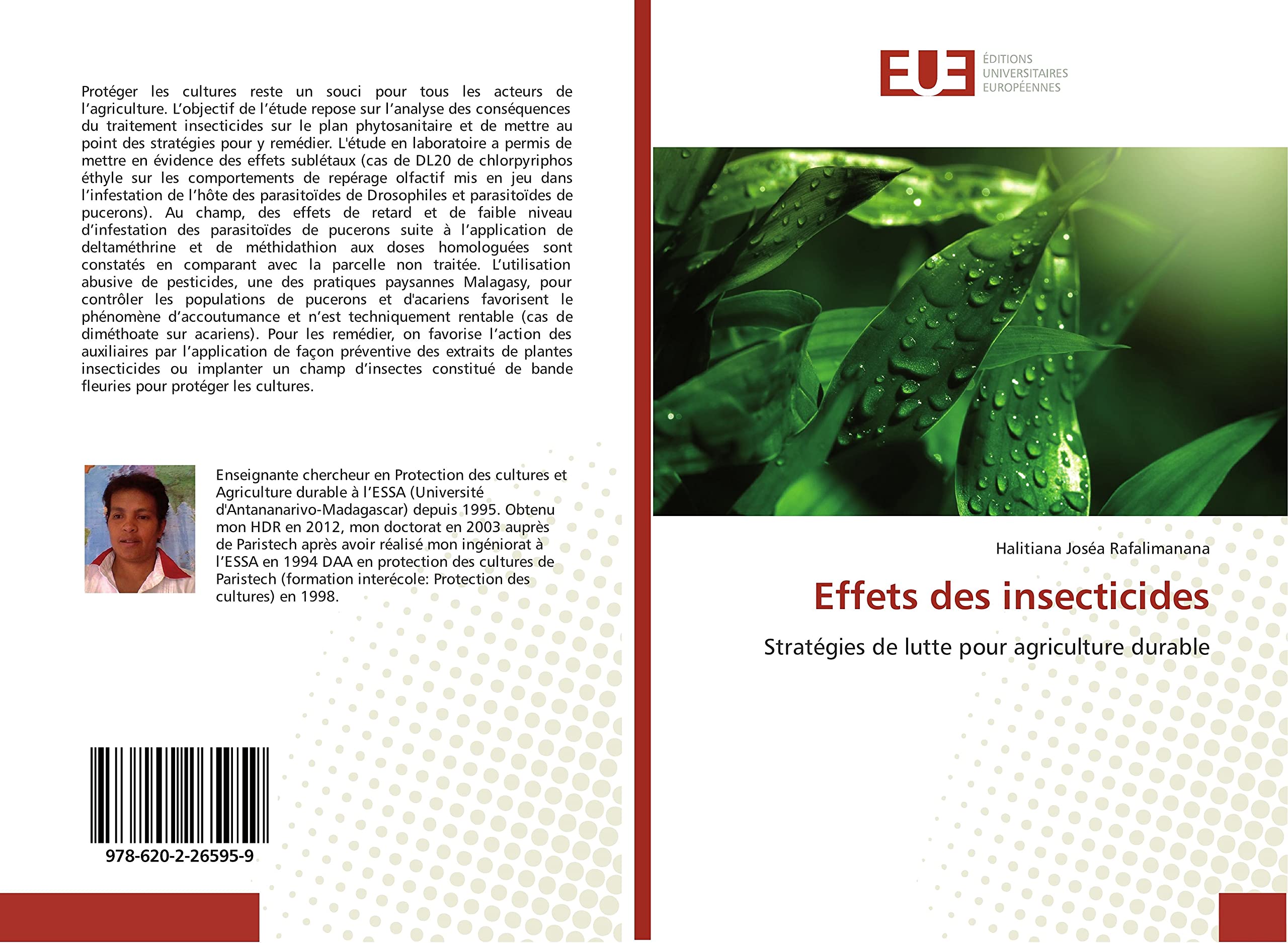 Effets des insecticides: Stratégies de lutte pour agriculture durable book