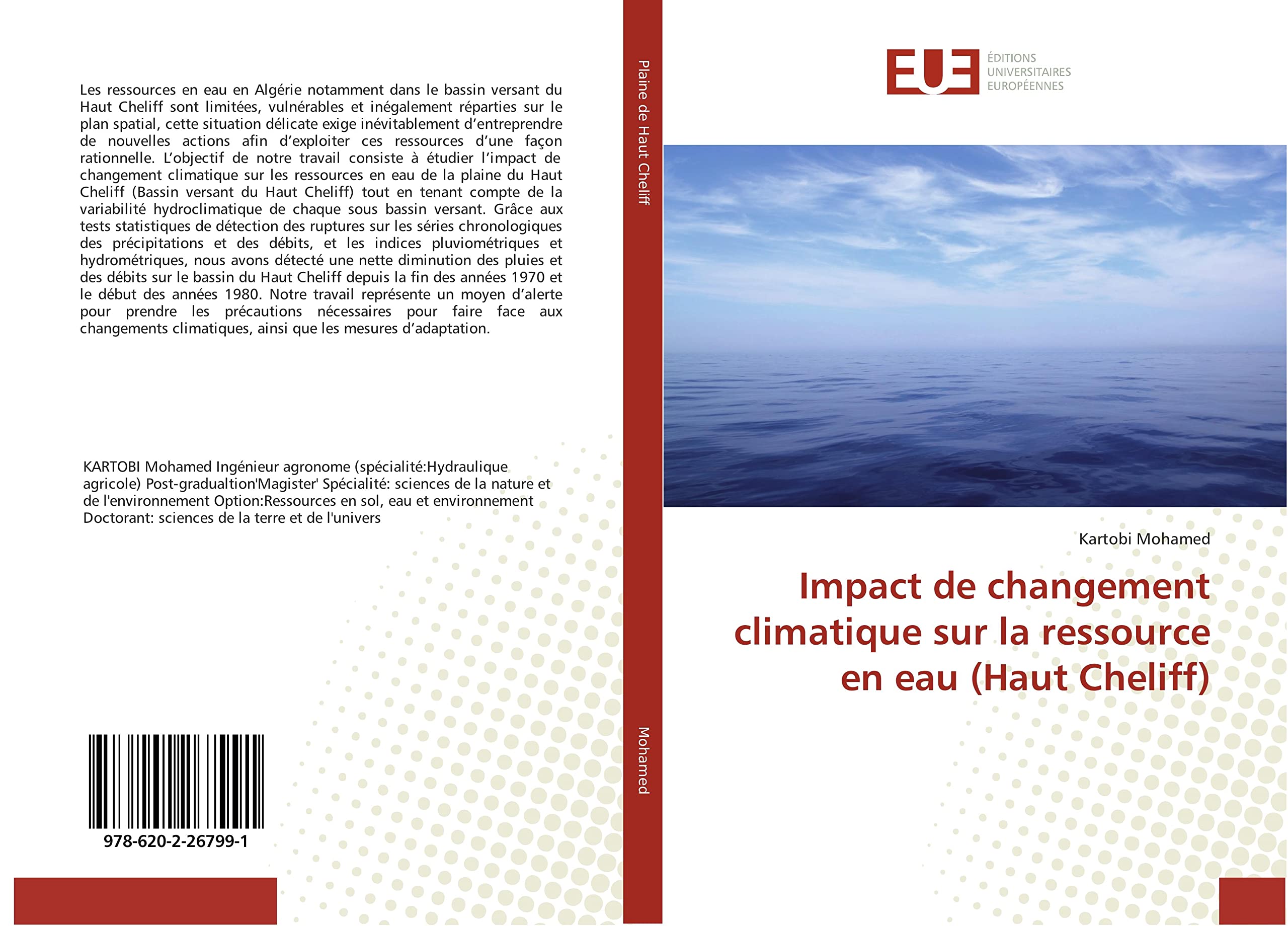 Impact de changement climatique sur la ressource en eau (Haut Cheliff) book