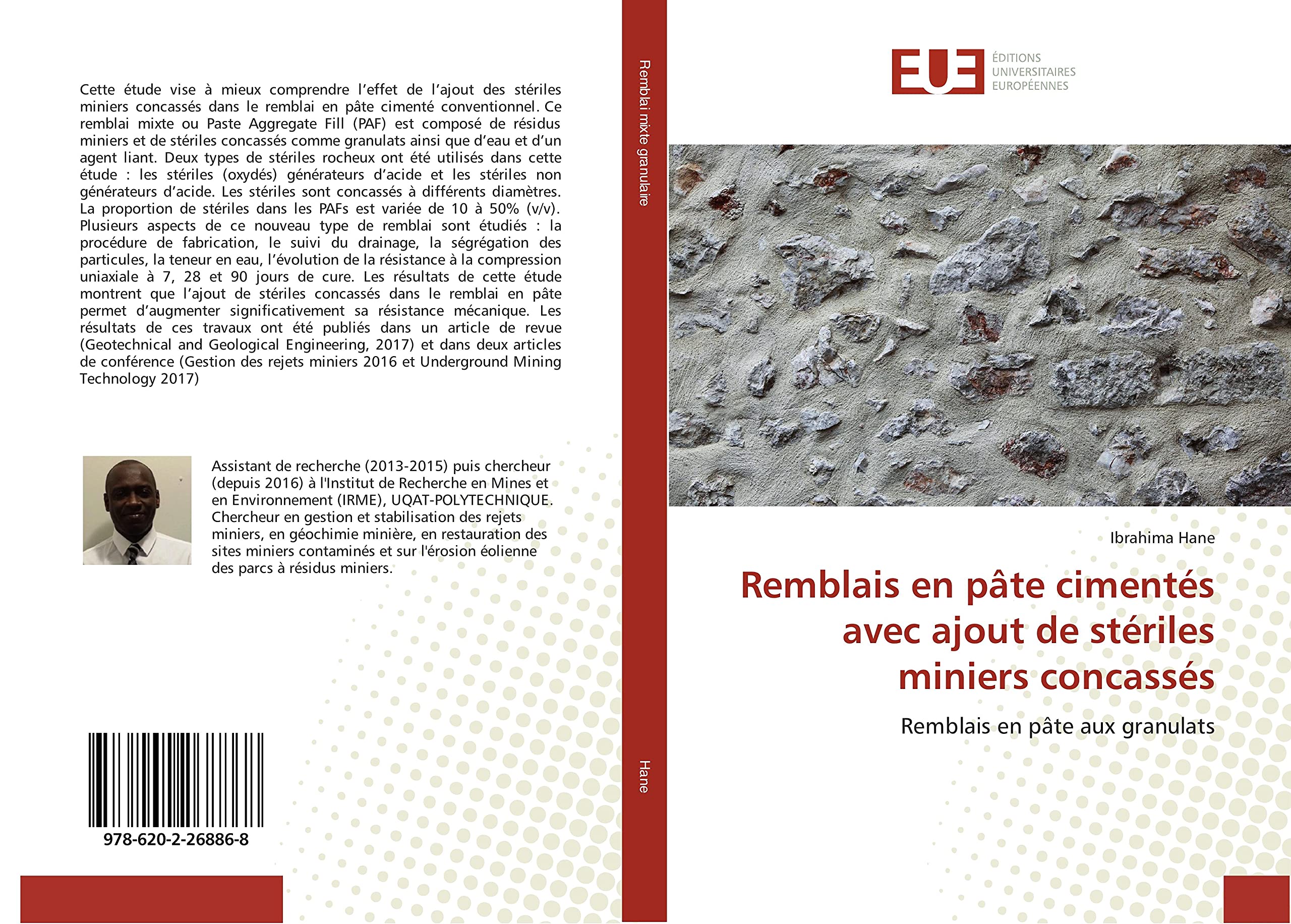 Remblais en pâte cimentés avec ajout de stériles miniers concassés book