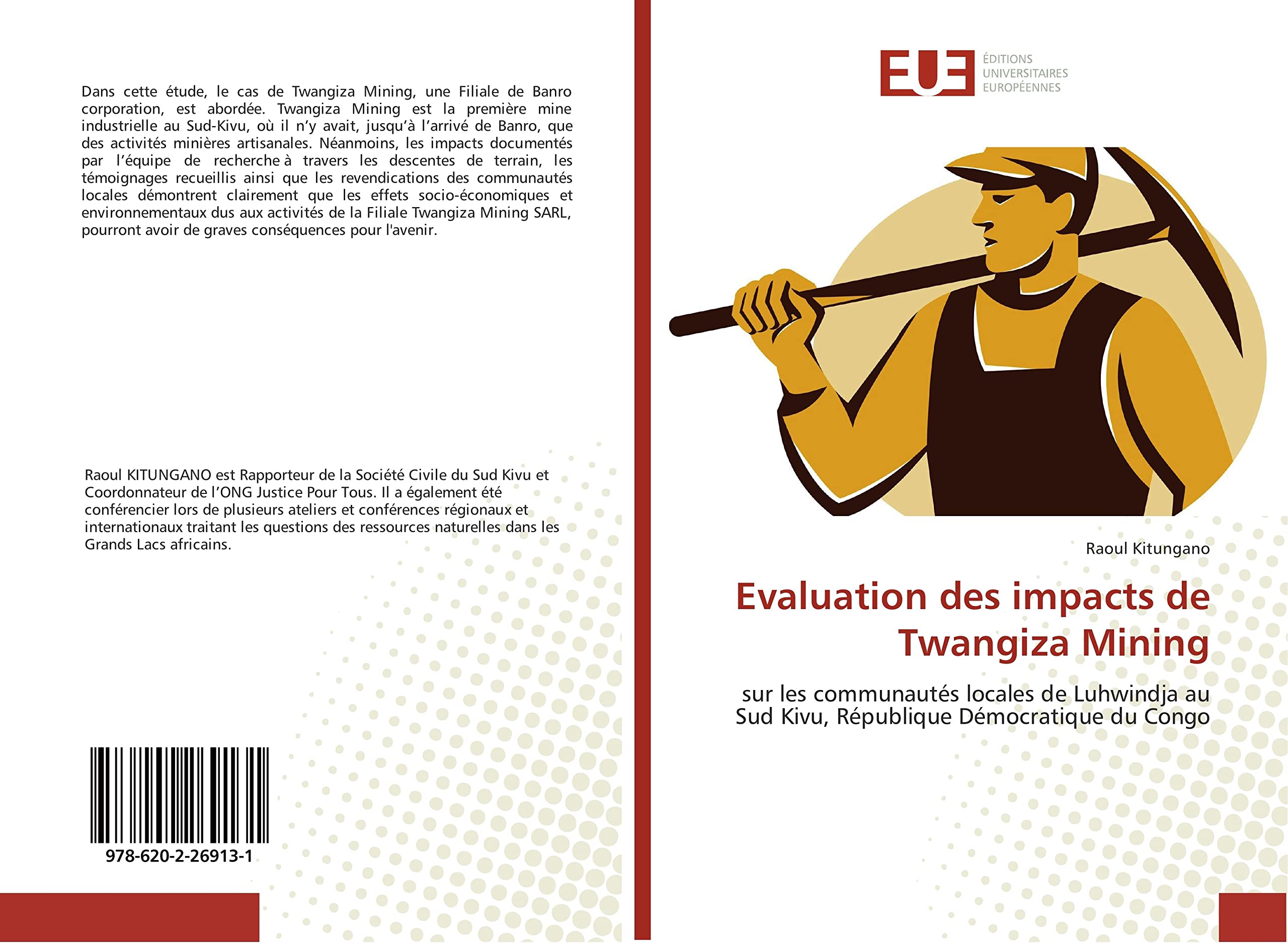 Evaluation des impacts de Twangiza Mining: sur les communautés locales de Luhwindja au Sud Kivu, République Démocratique du Congo book