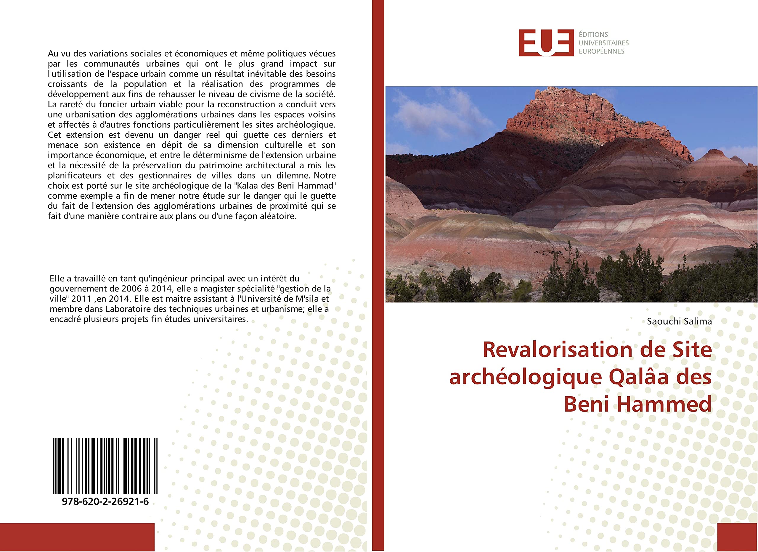 Revalorisation de Site archéologique Qalâa des Beni Hammed book
