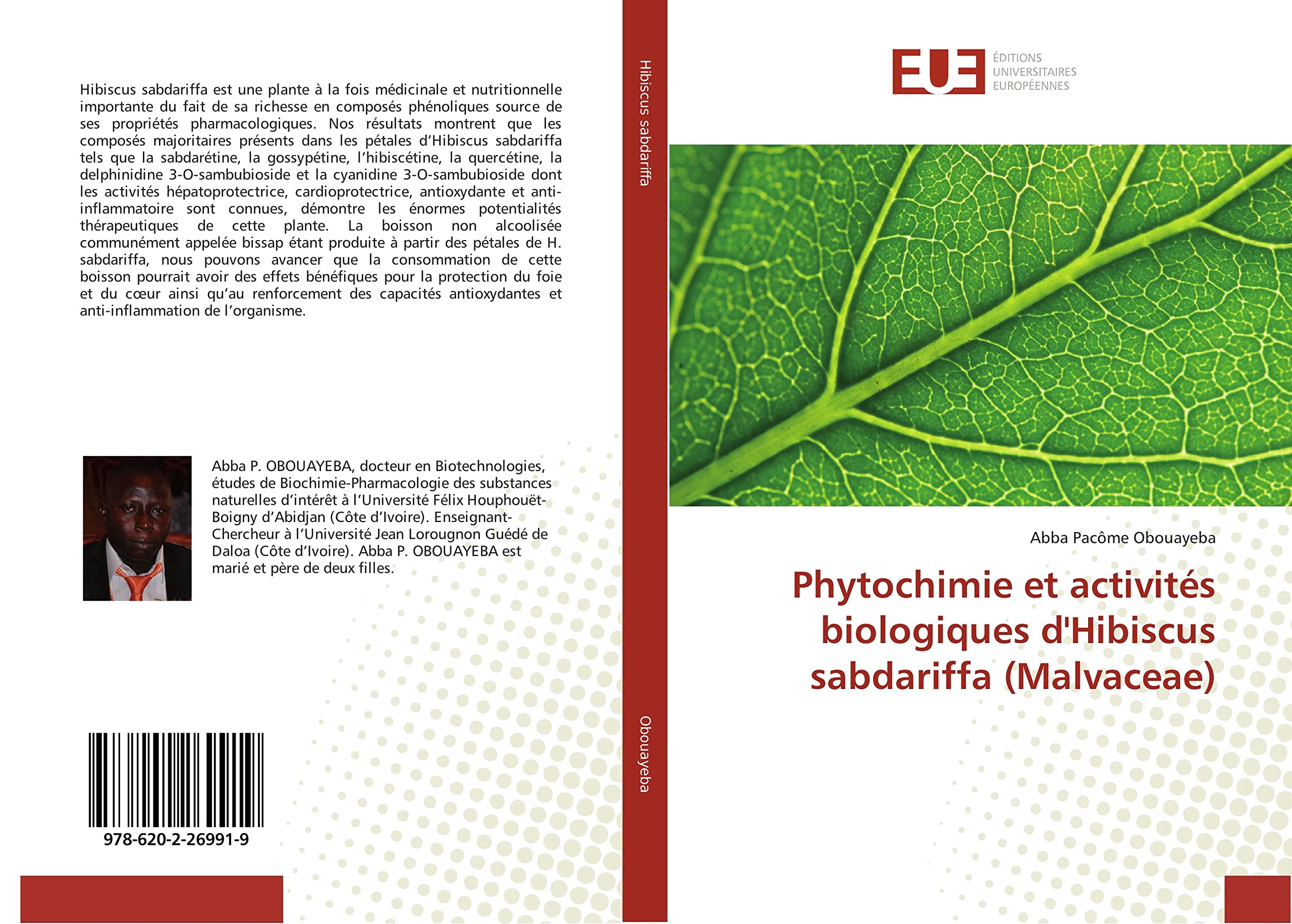 Phytochimie et activités biologiques d'Hibiscus sabdariffa (Malvaceae) book