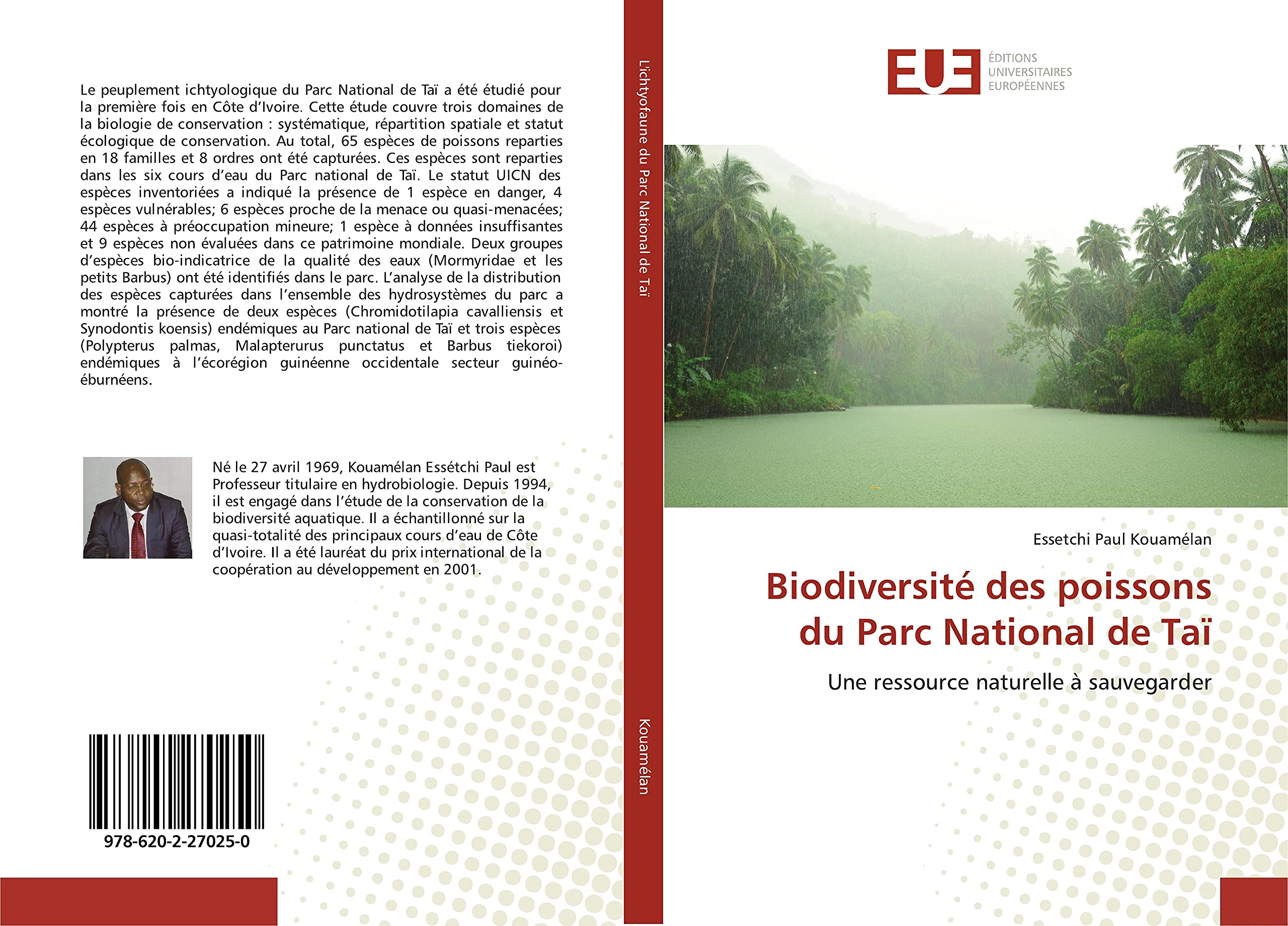 Biodiversité des poissons du Parc National de Taï: Une ressource naturelle à sauvegarder book