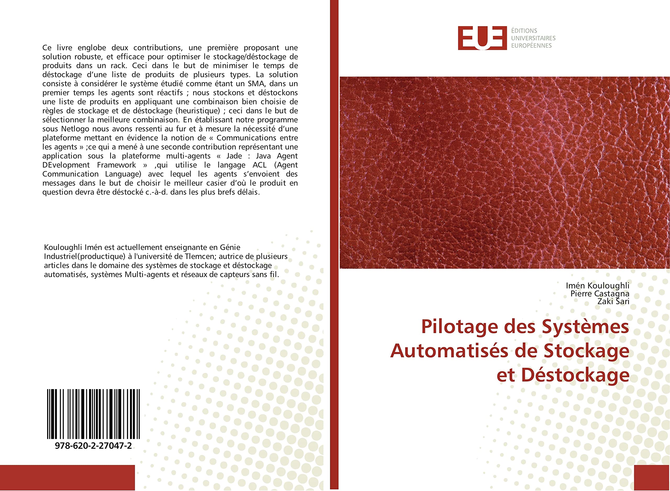 Pilotage des Systèmes Automatisés de Stockage et Déstockage book