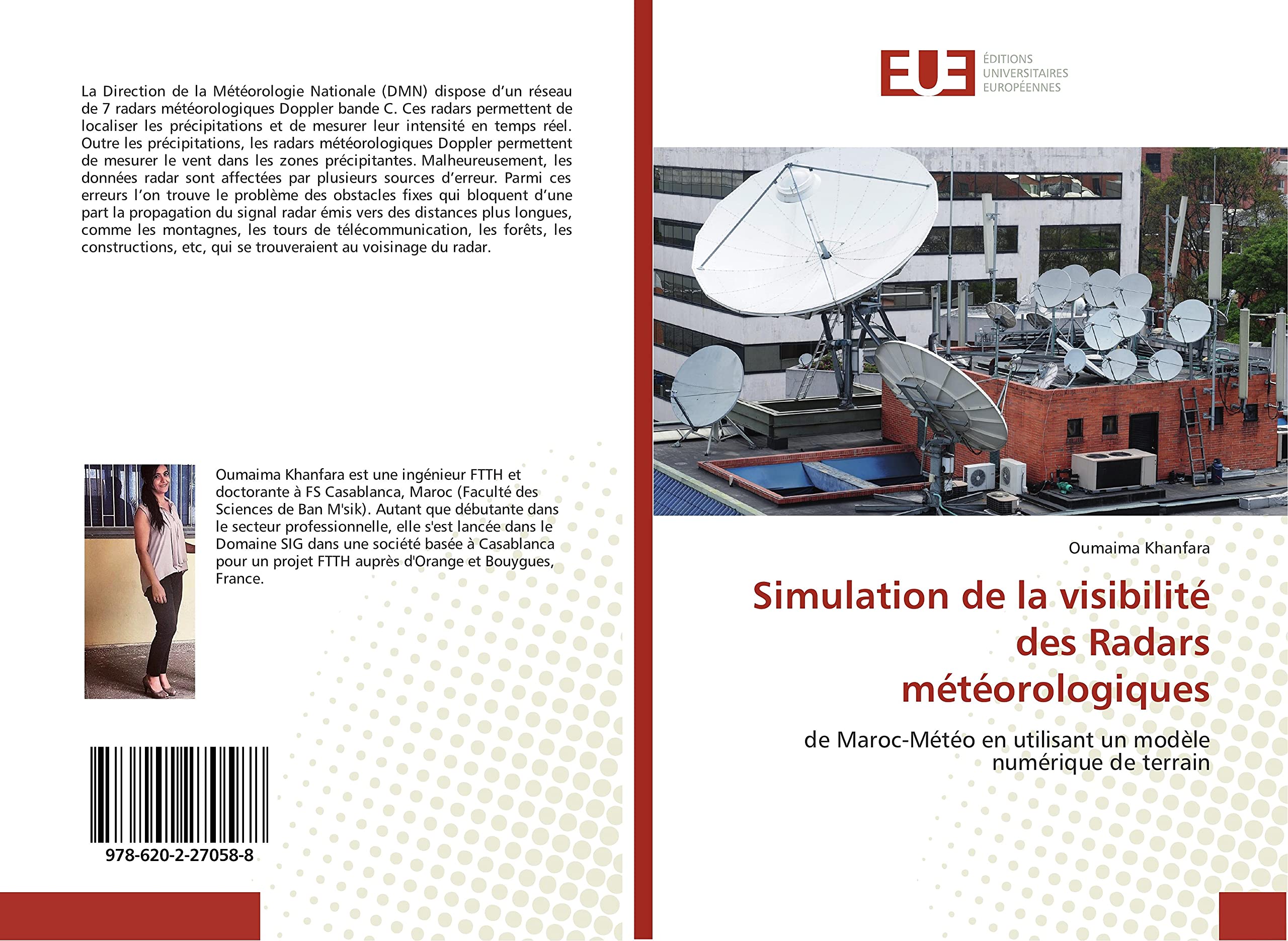 Simulation de la visibilité des Radars météorologiques: de Maroc-Météo en utilisant un modèle numérique de terrain book