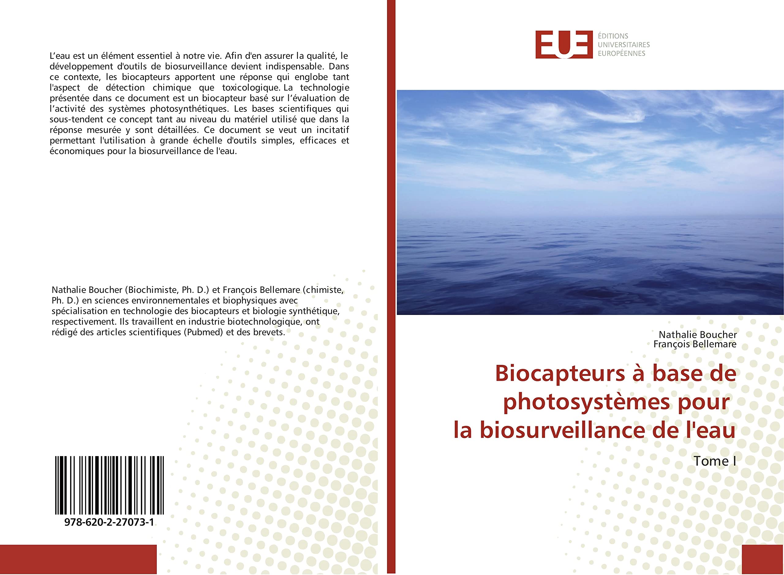 Biocapteurs A base de photosystemes pour la biosurveillance de l'eau: Tome I book