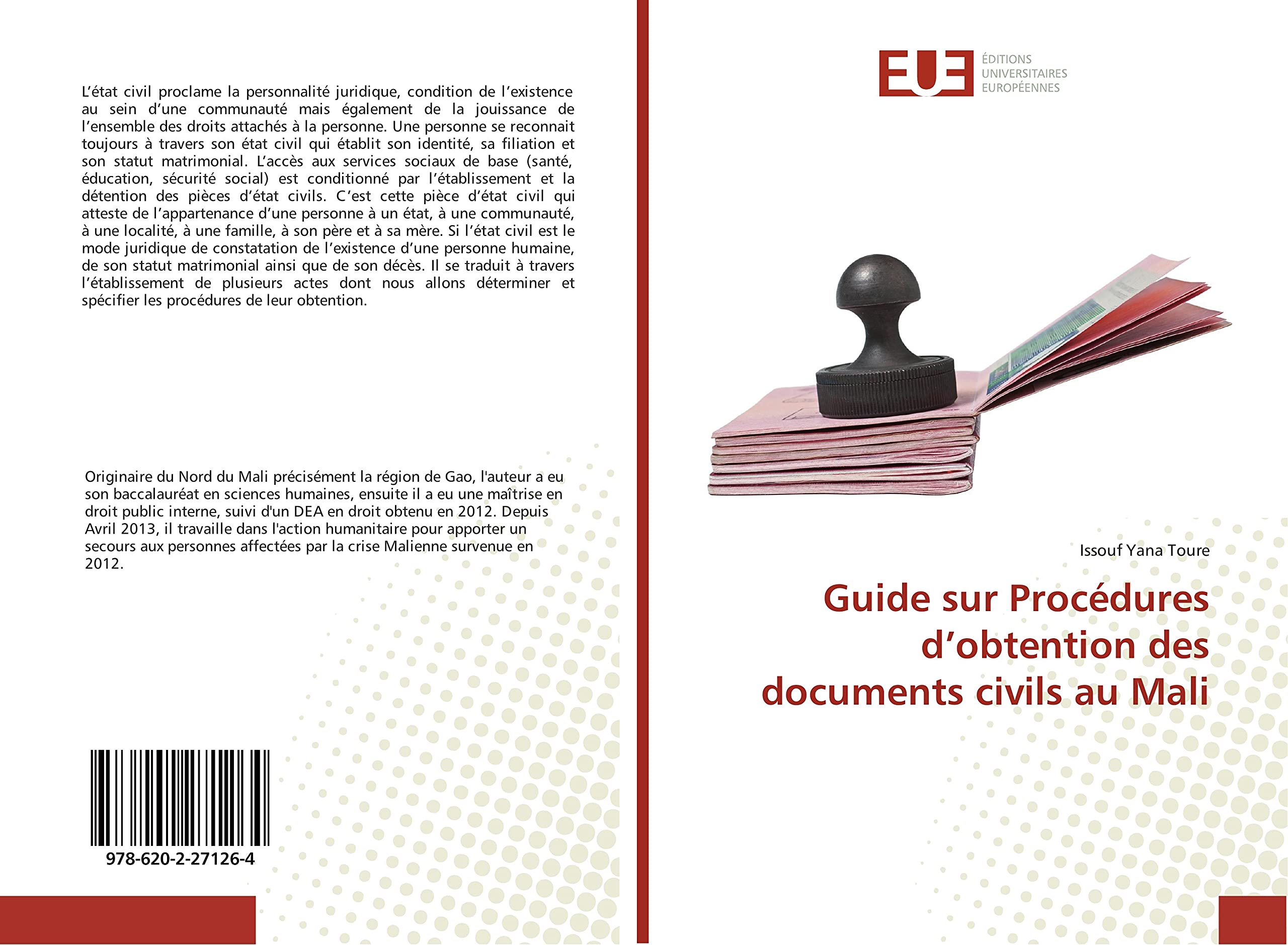 Guide sur Procédures d'obtention des documents civils au Mali book