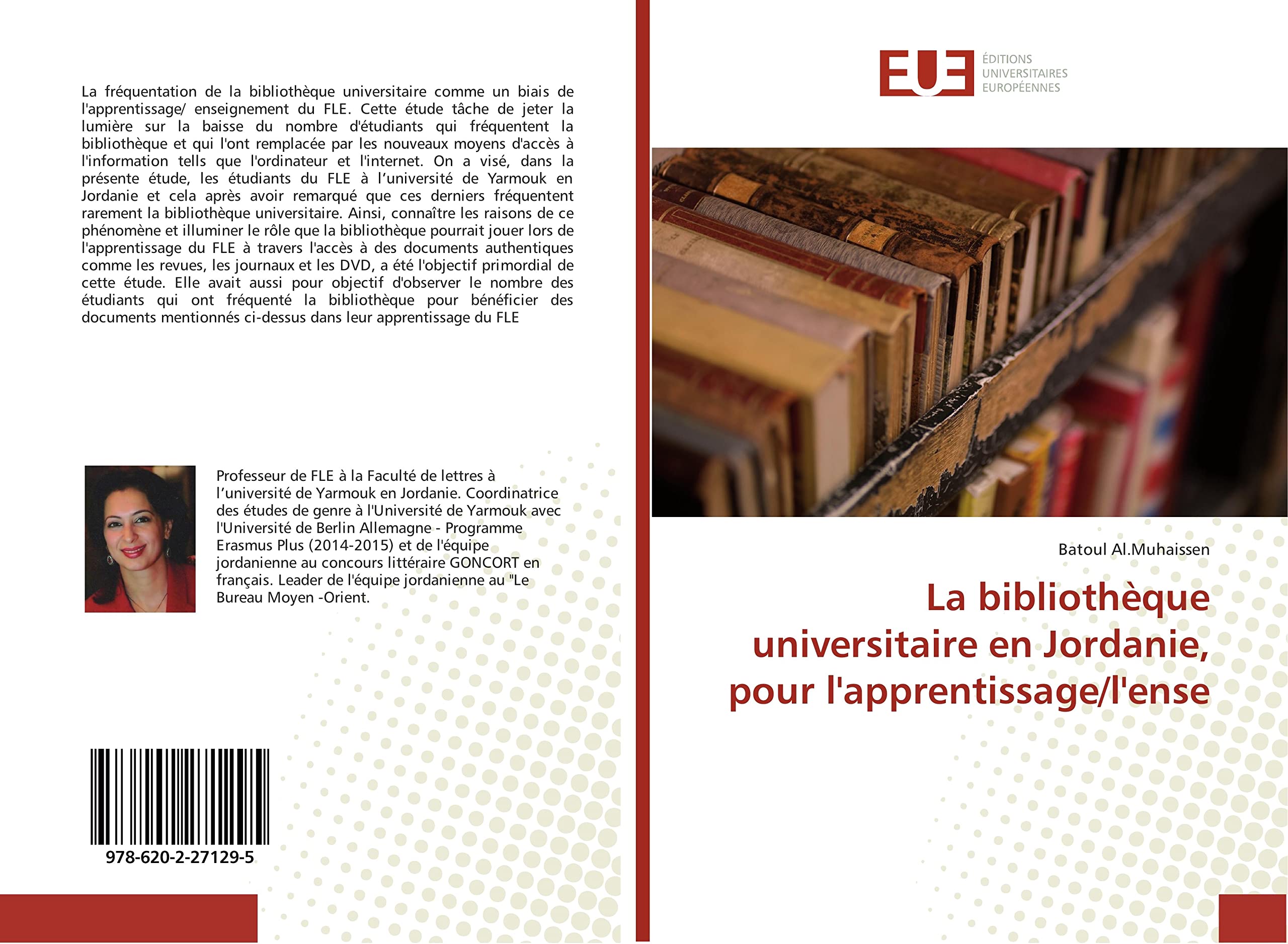 La bibliothèque universitaire en Jordanie, pour l'apprentissage/l'ense book
