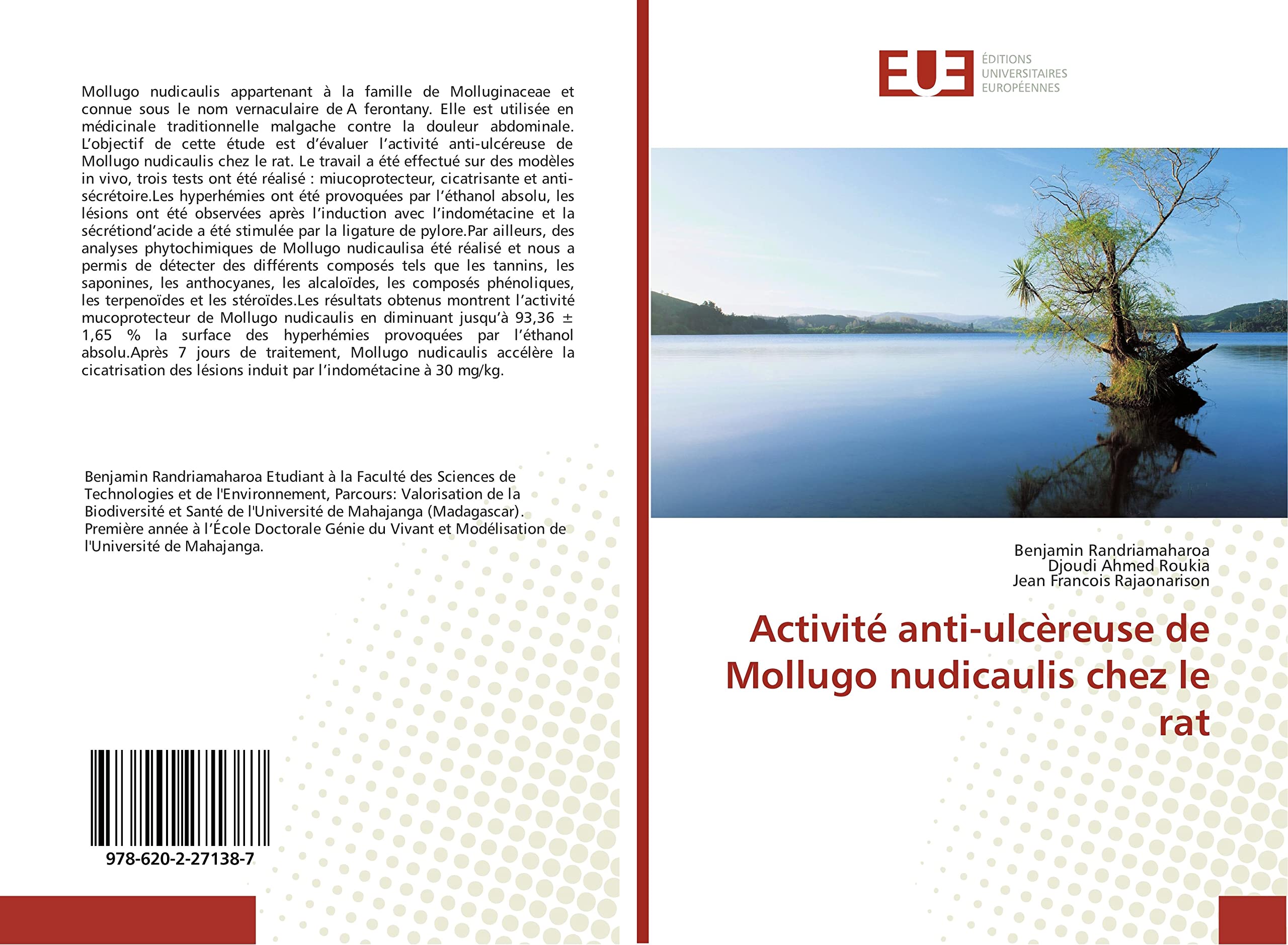 Activité anti-ulcèreuse de Mollugo nudicaulis chez le rat book