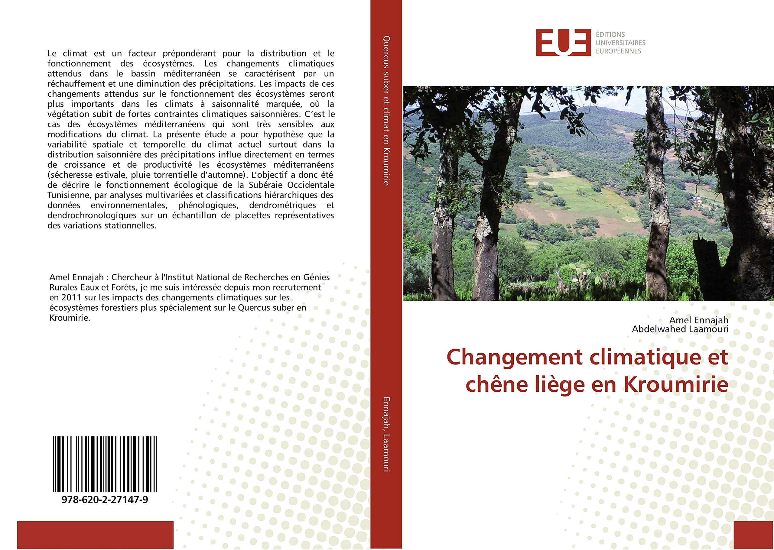 Changement climatique et chêne liège en Kroumirie book
