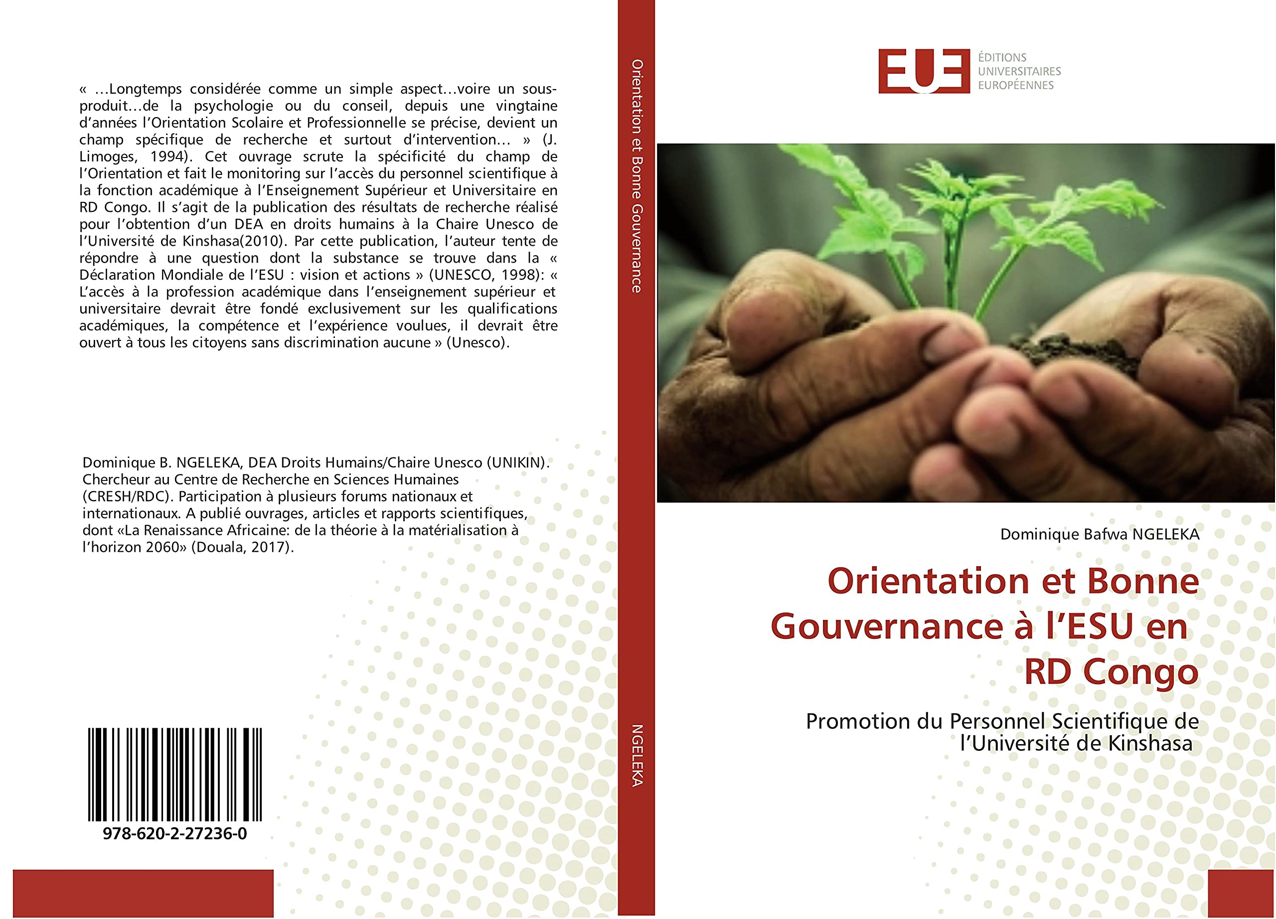 Orientation et Bonne Gouvernance à l’ESU en RD Congo: Promotion du Personnel Scientifique de l’Université de Kinshasa book