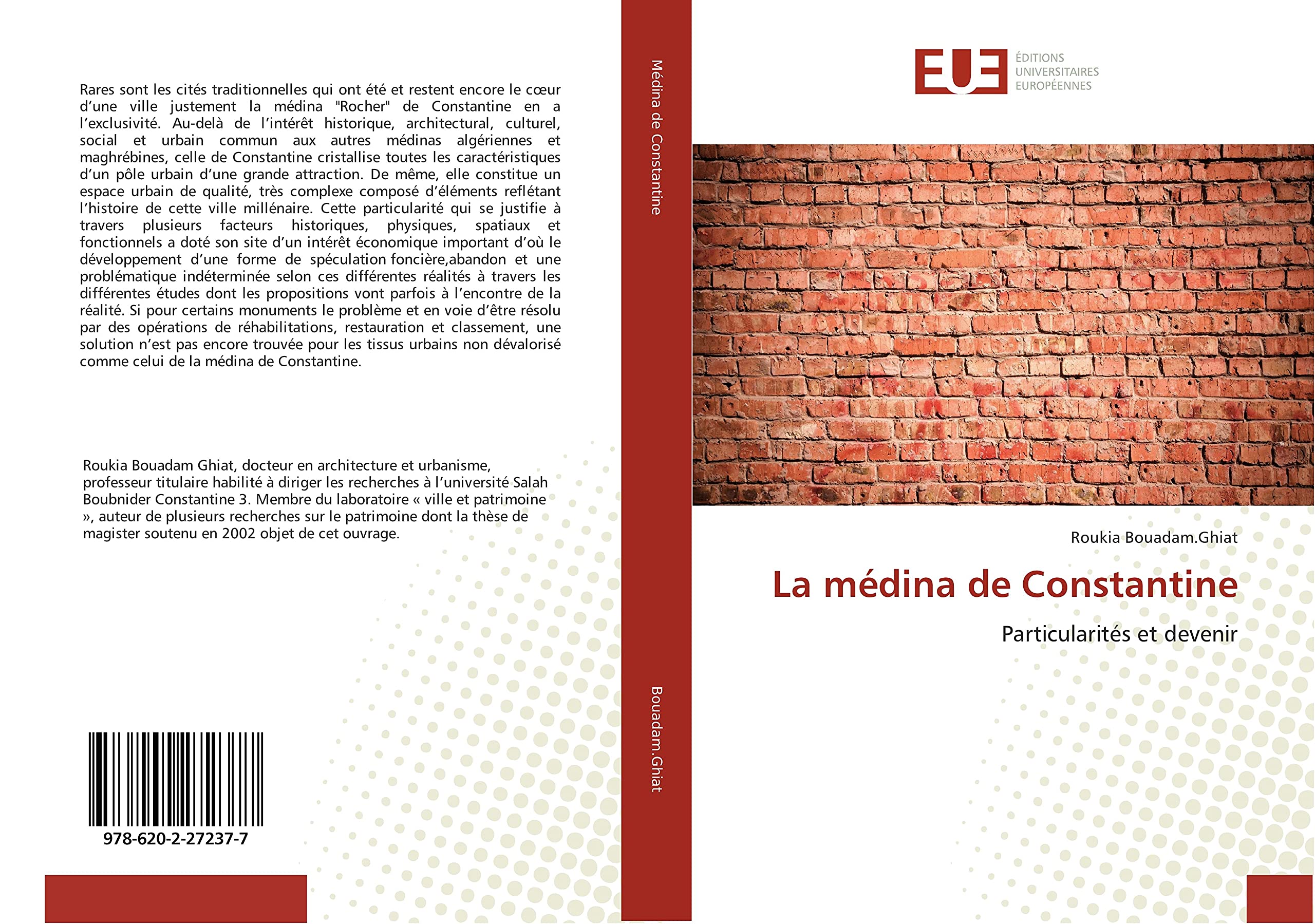 La medina de Constantine: Particularites et devenir book