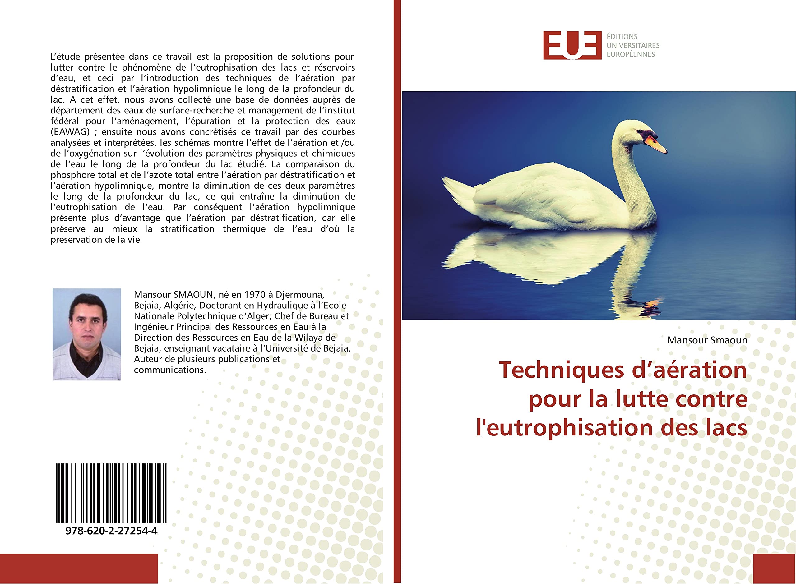Techniques d’aération pour la lutte contre l'eutrophisation des lacs book