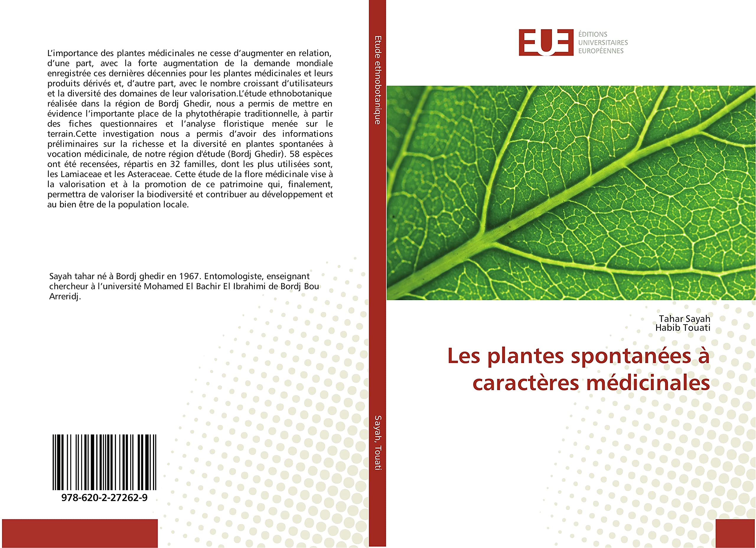 Les plantes spontanées à caractères médicinales book