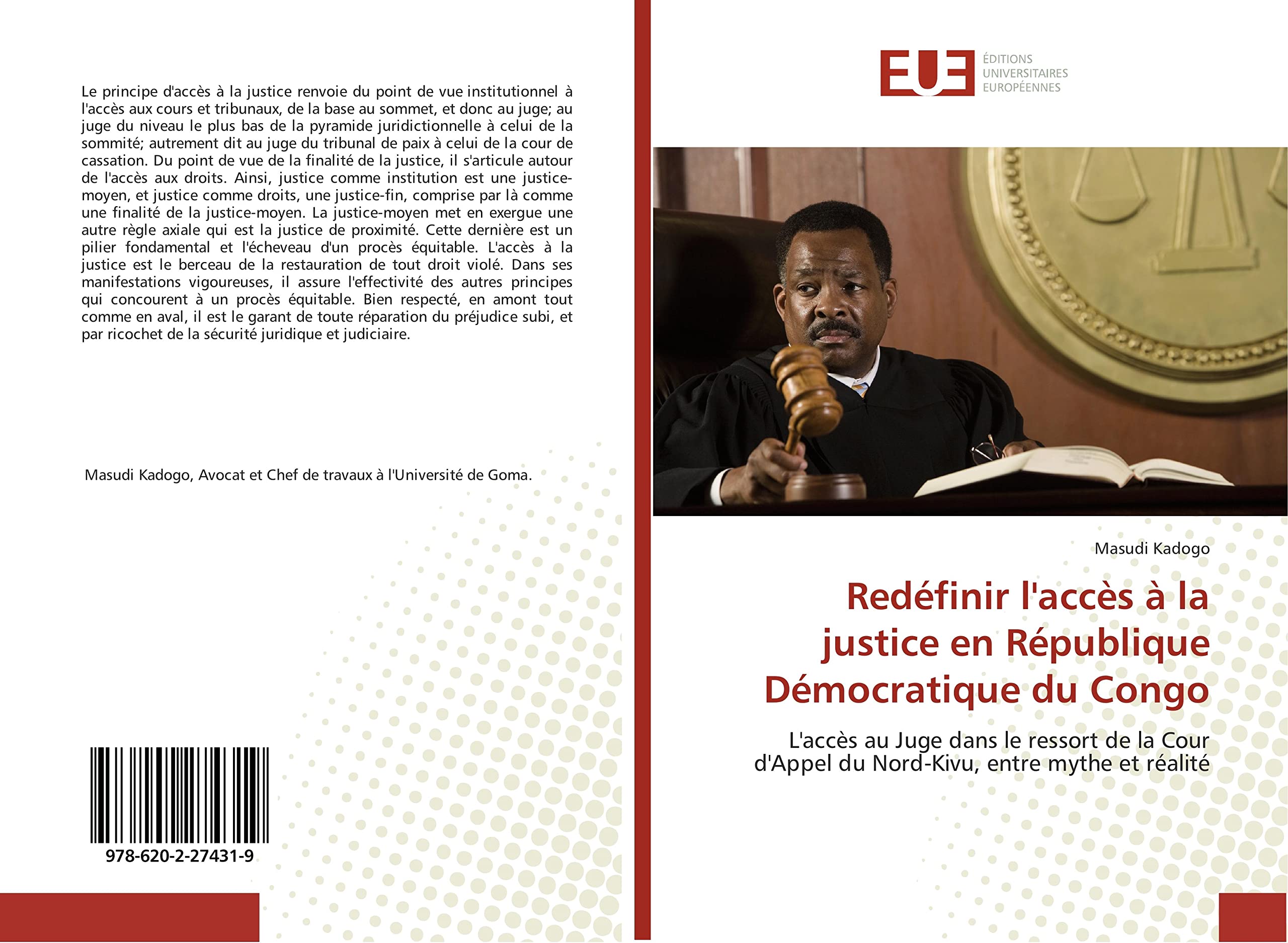 Redéfinir l'accès à la justice en République Démocratique du Congo book