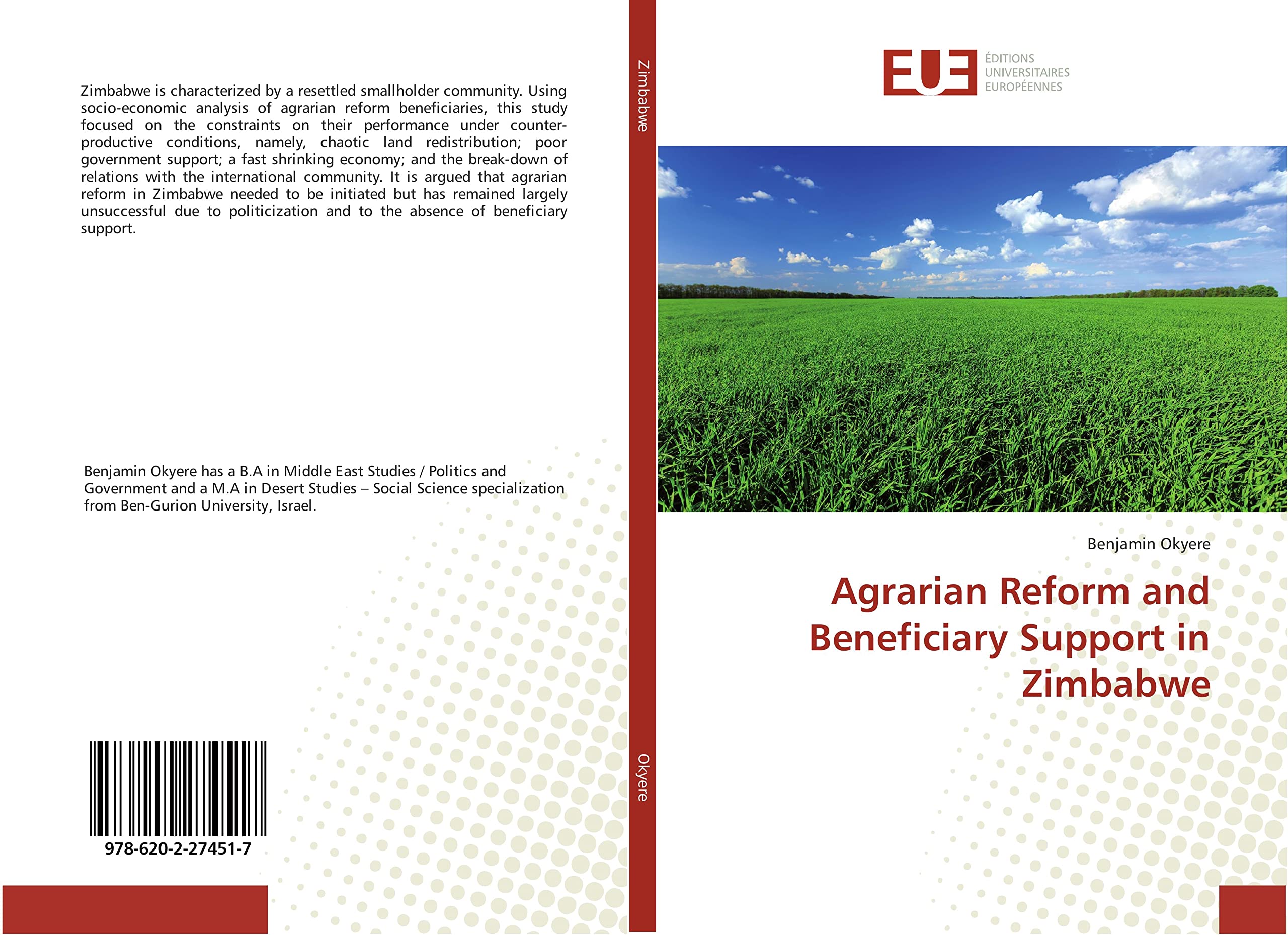 Agrarian Reform and Beneficiary Support in Zimbabwe book