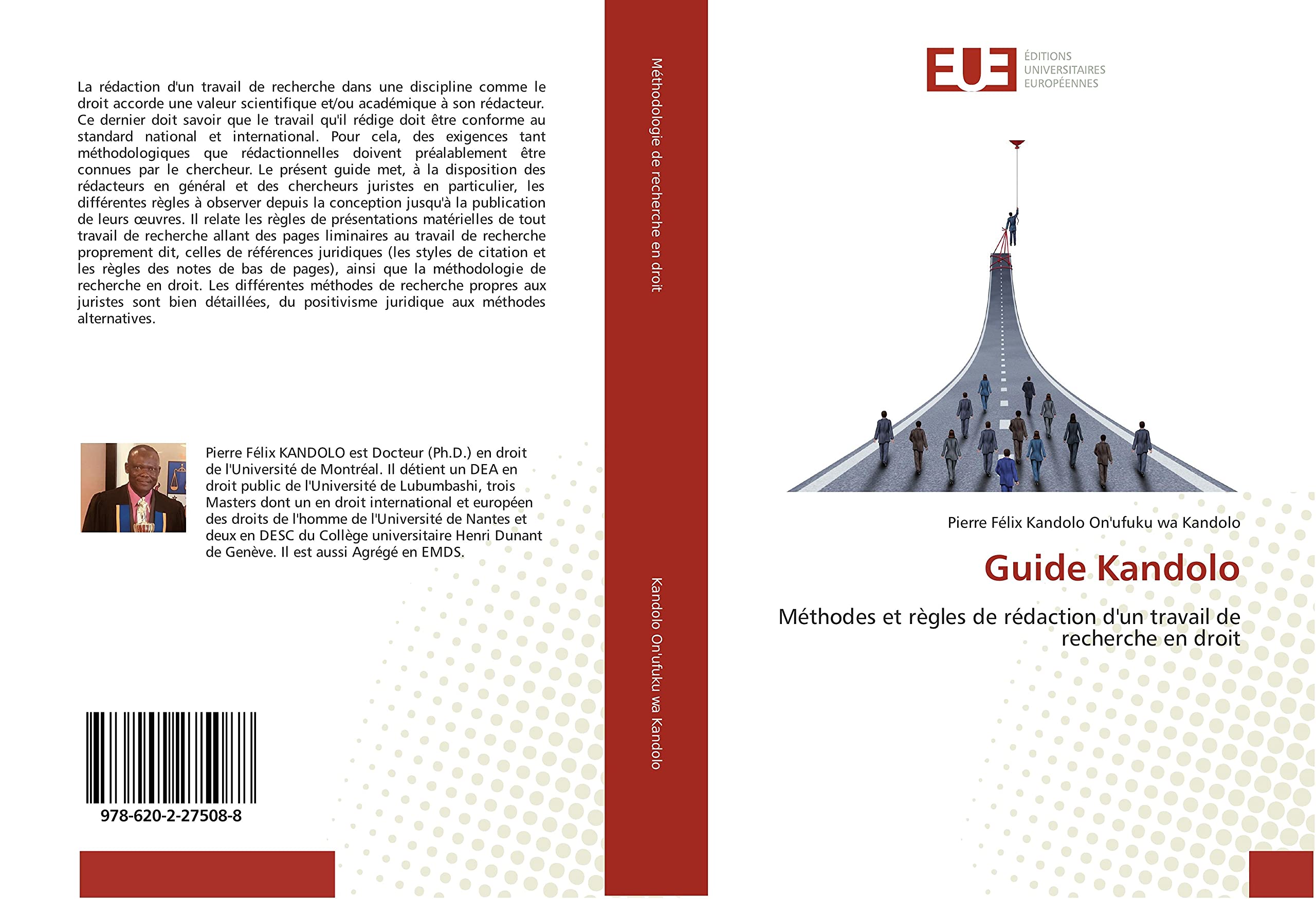 Guide Kandolo: Méthodes et règles de rédaction d'un travail de recherche en droit book