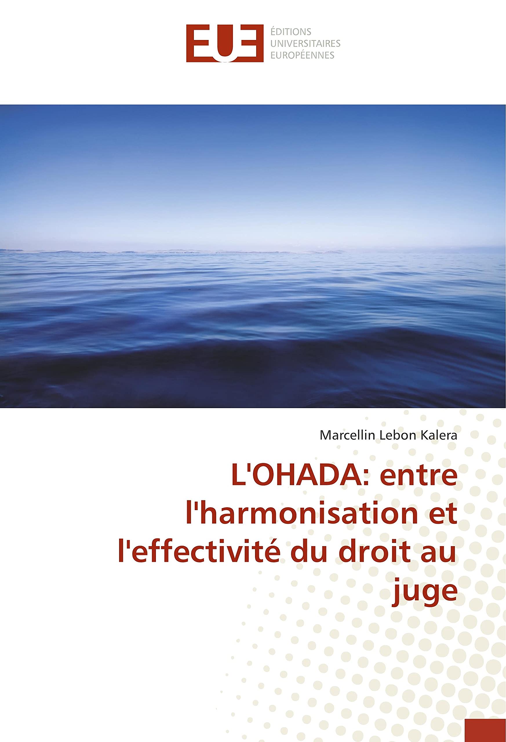 L'OHADA: entre l'harmonisation et l'effectivité du droit au juge book