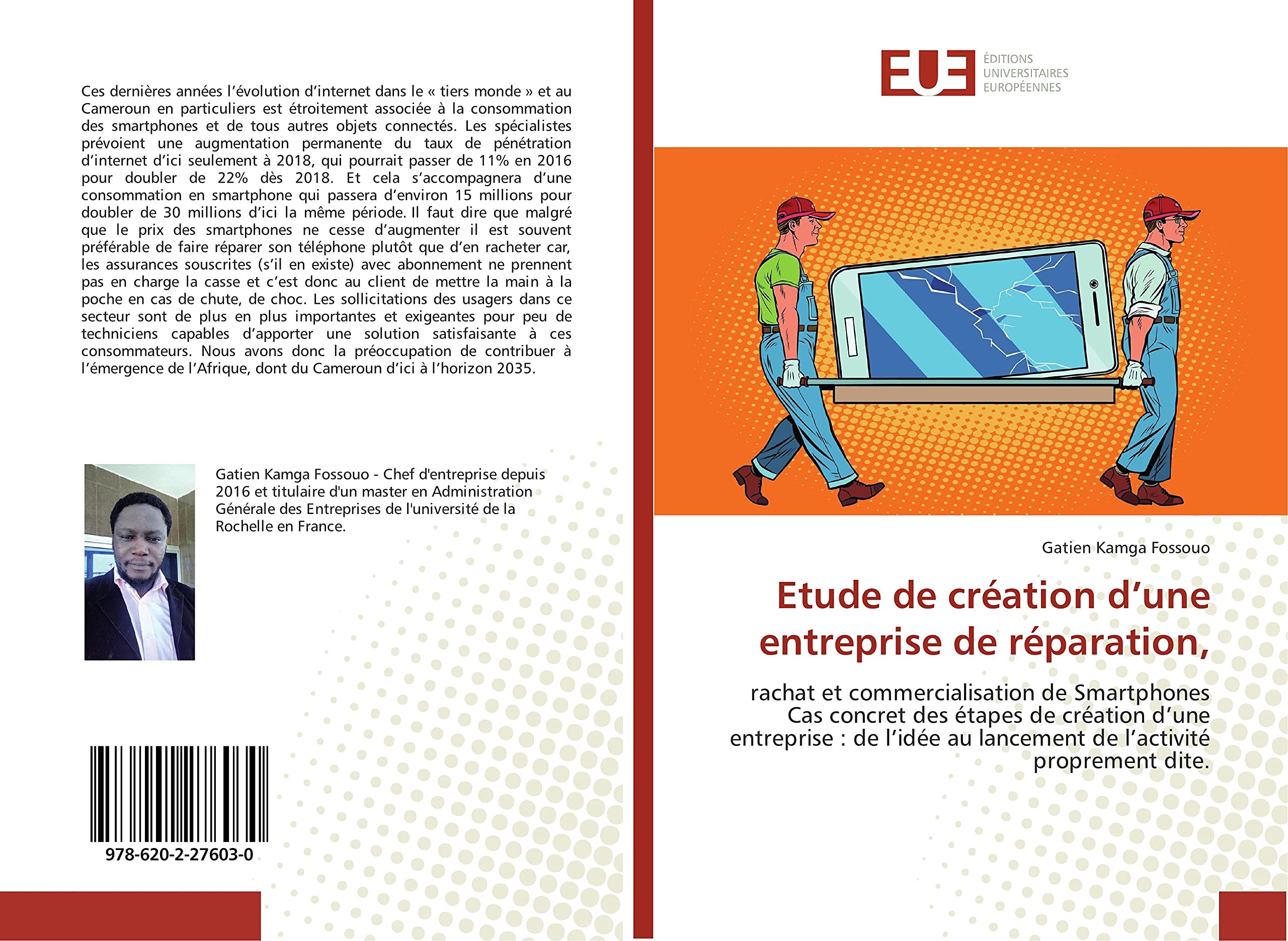 Etude de création d’une entreprise de réparation, book