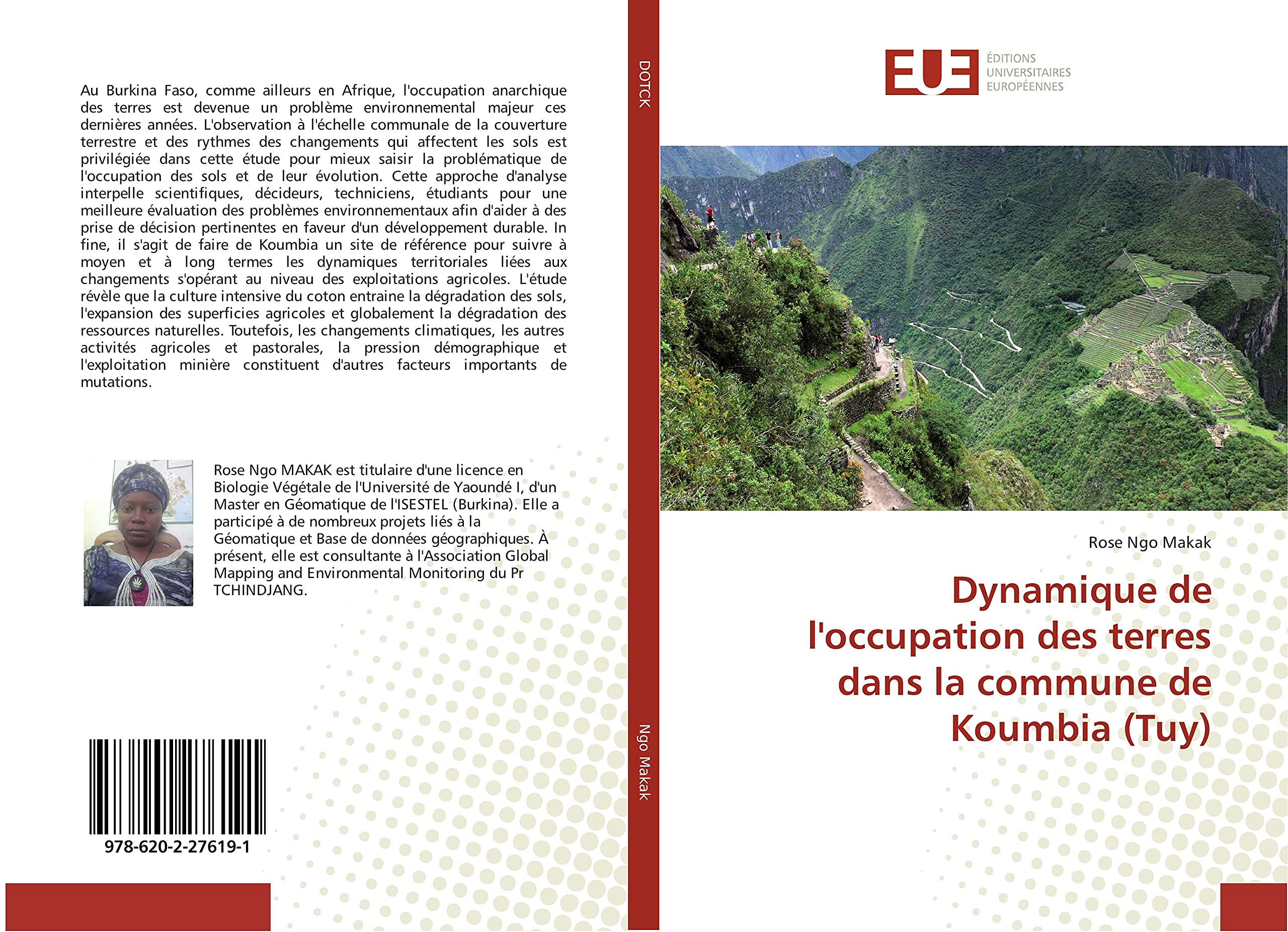 Dynamique de l'occupation des terres dans la commune de Koumbia (Tuy) book