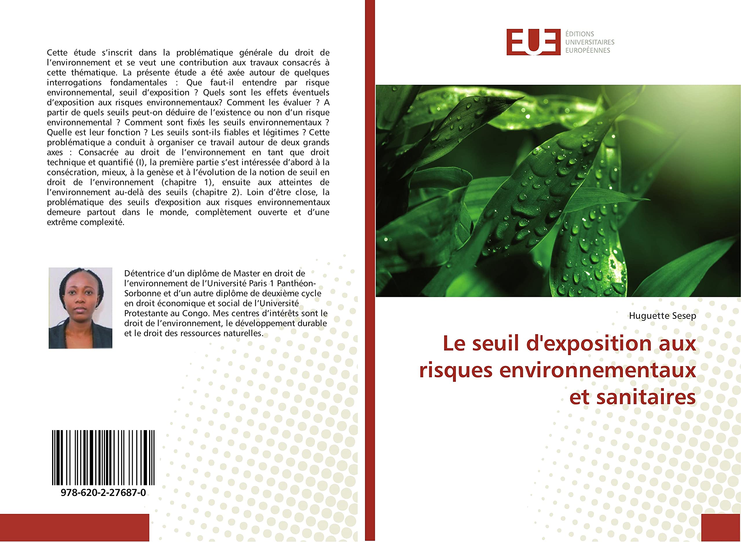 Le seuil d'exposition aux risques environnementaux et sanitaires book