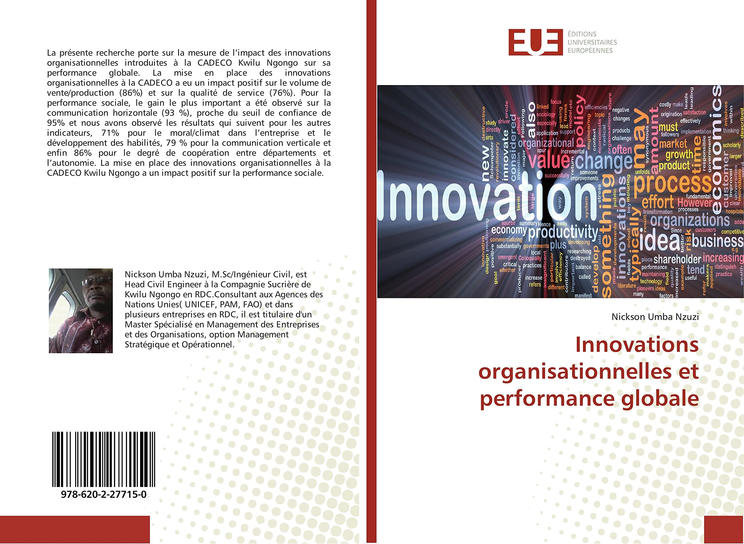 Innovations organisationnelles et performance globale book